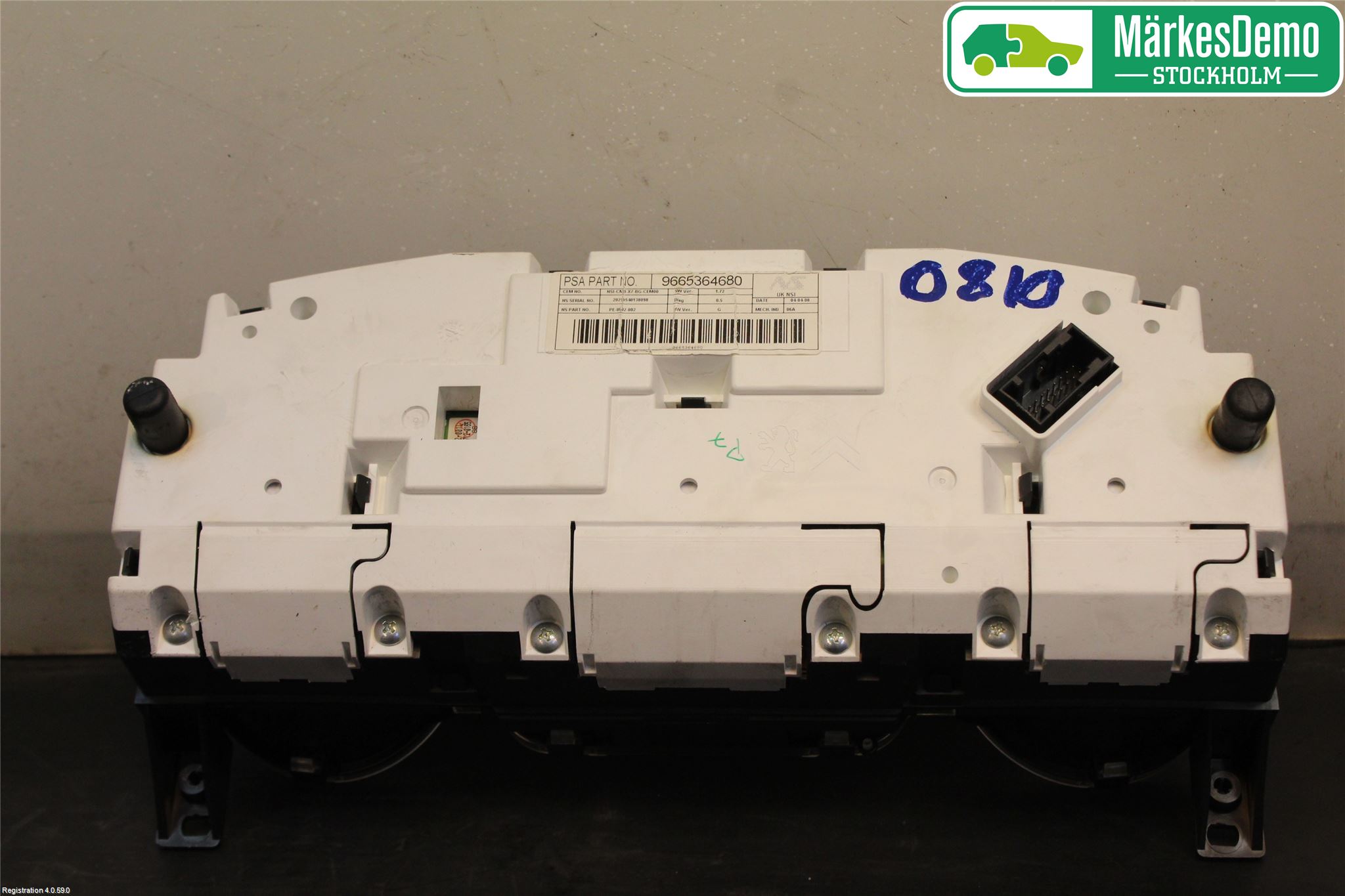 Citroen C5 08-17 Instrument Komb