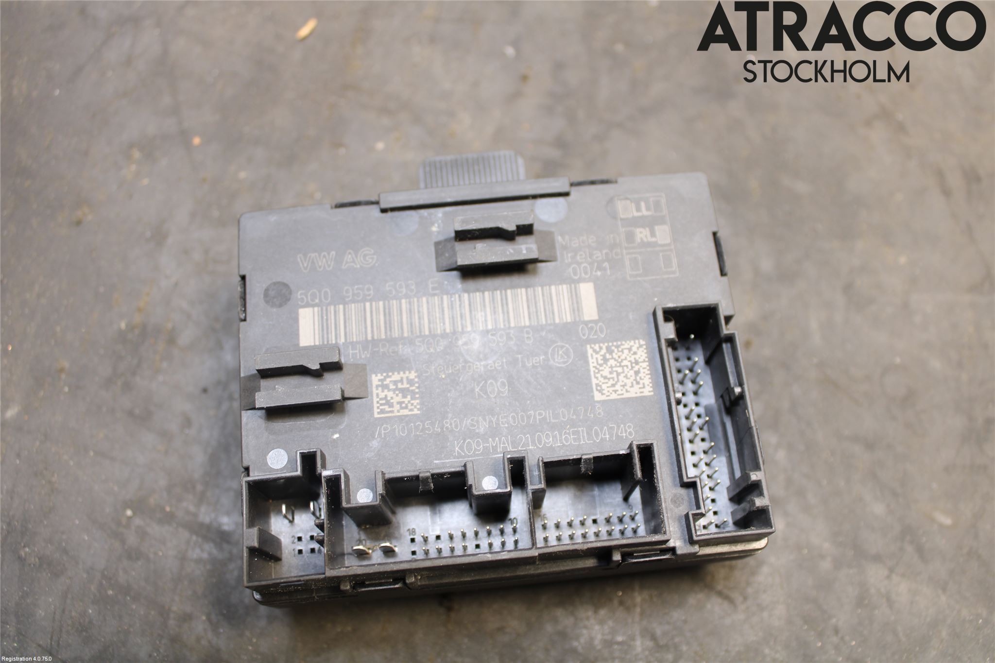 Volkswagen VW GOLF / E-GOLF VII 13-20 Styrenhet Dörr