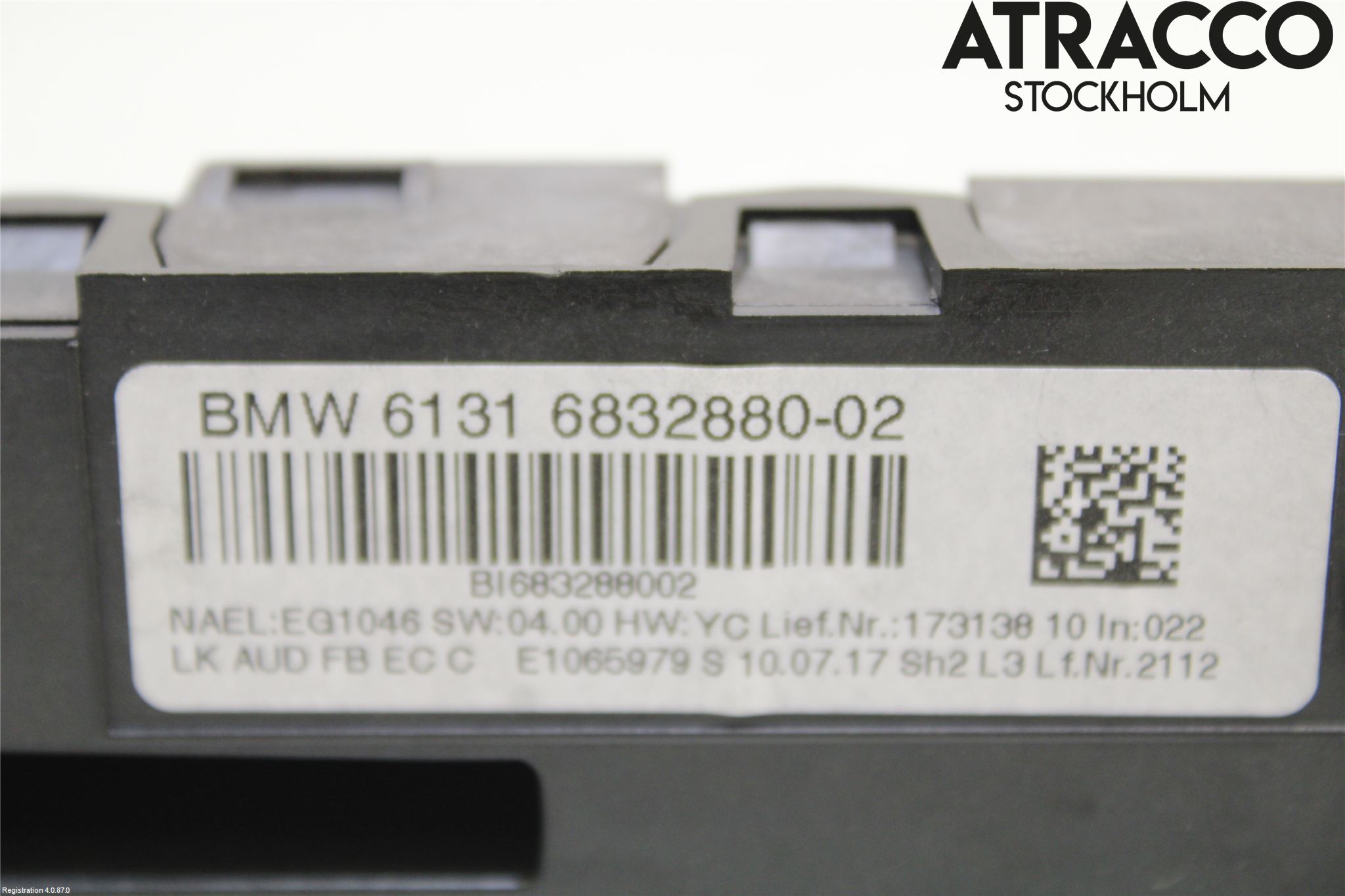 BMW 3 F30/F31/F80 12-19 Cd Radio - Multimediapanel