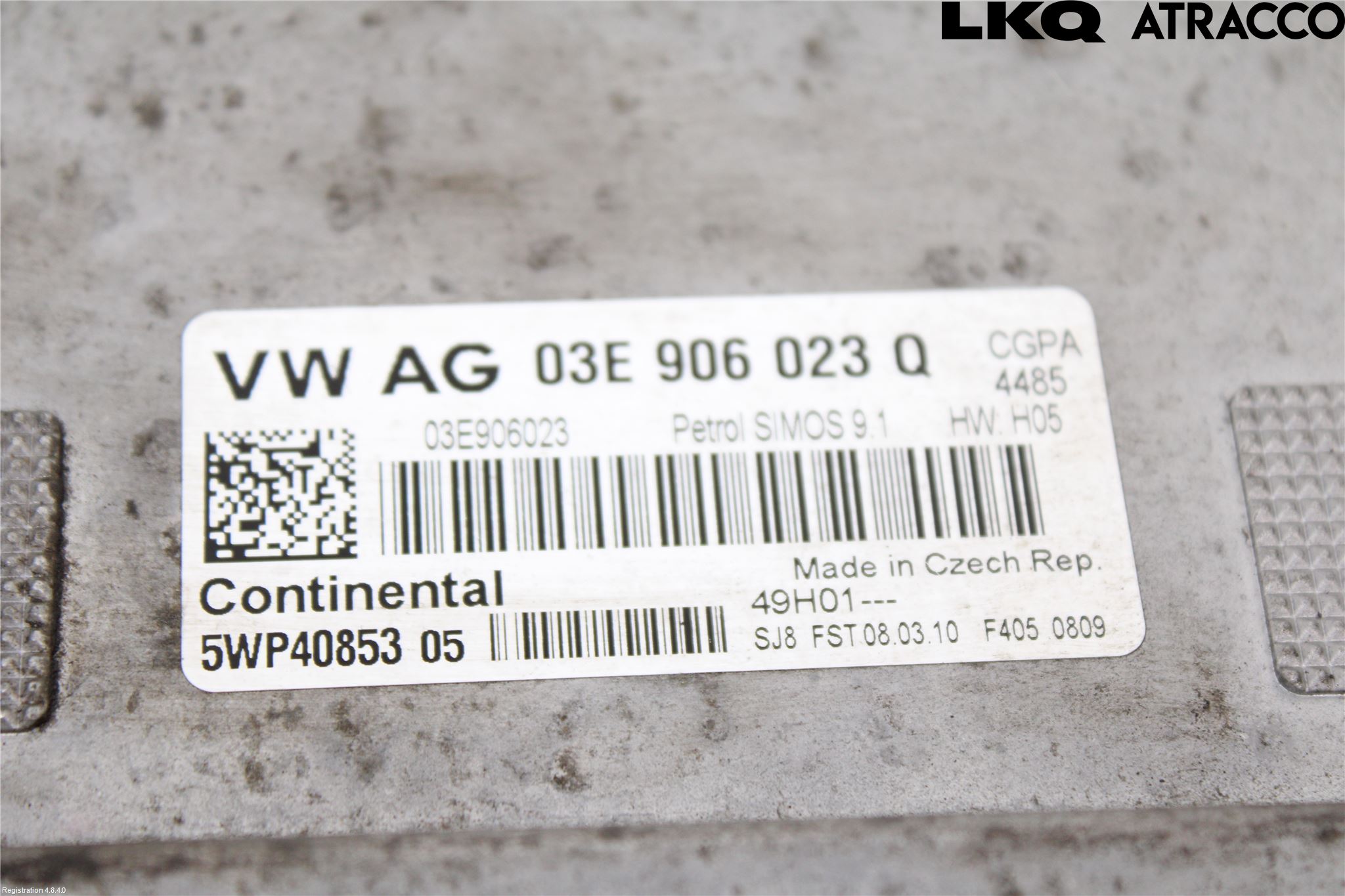 Skoda FABIA 07-14 Styrenhet Insprut Bensin