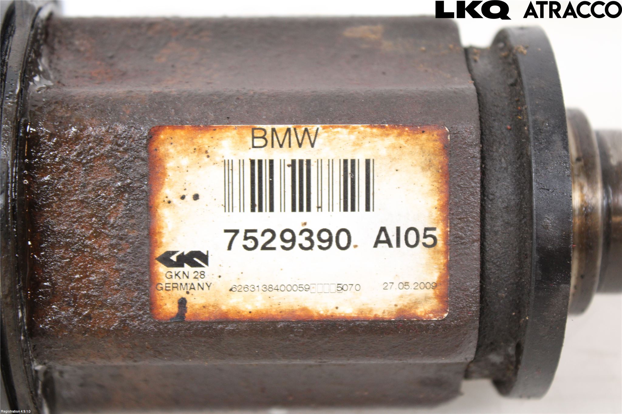 BMW 5 E60/61 Sed/Tou 02-10 Drivaxel Fram Höger