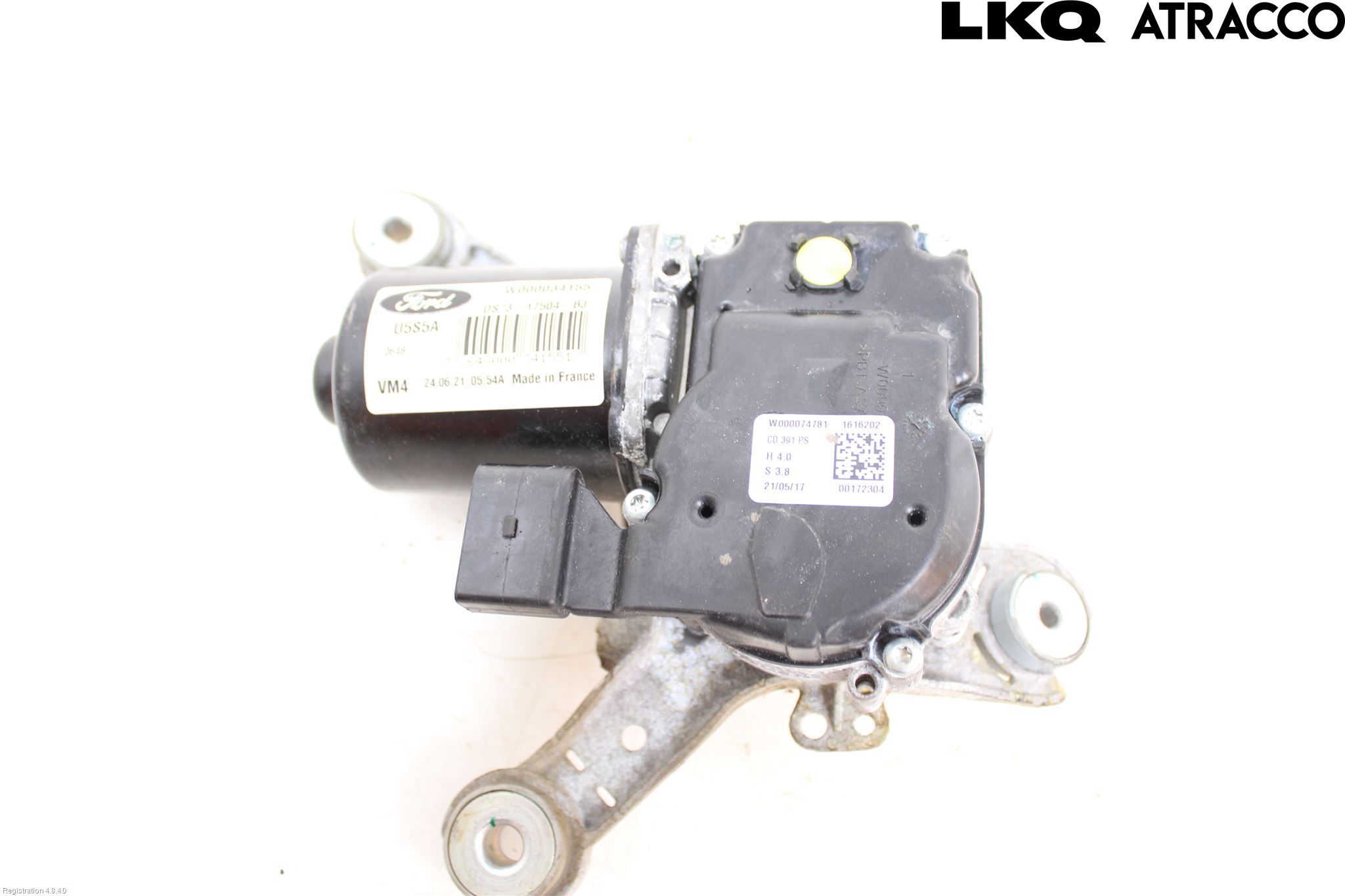 Ford MONDEO 15-22 Torkarmotor Vindruta