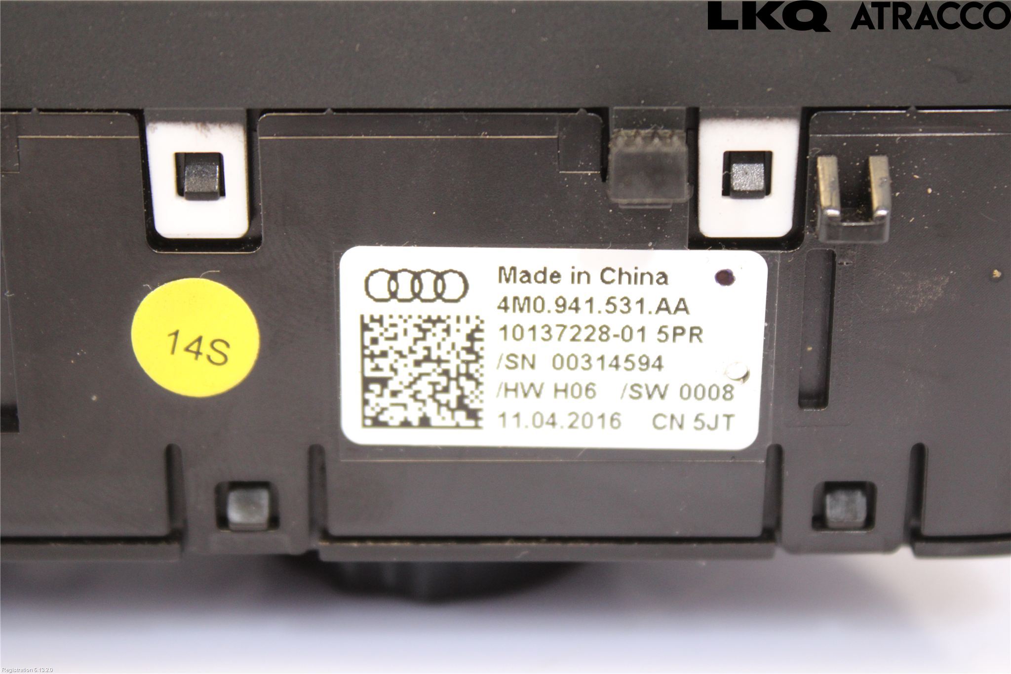 Audi A4/S4 B9 16-19 Strömställare Ljus