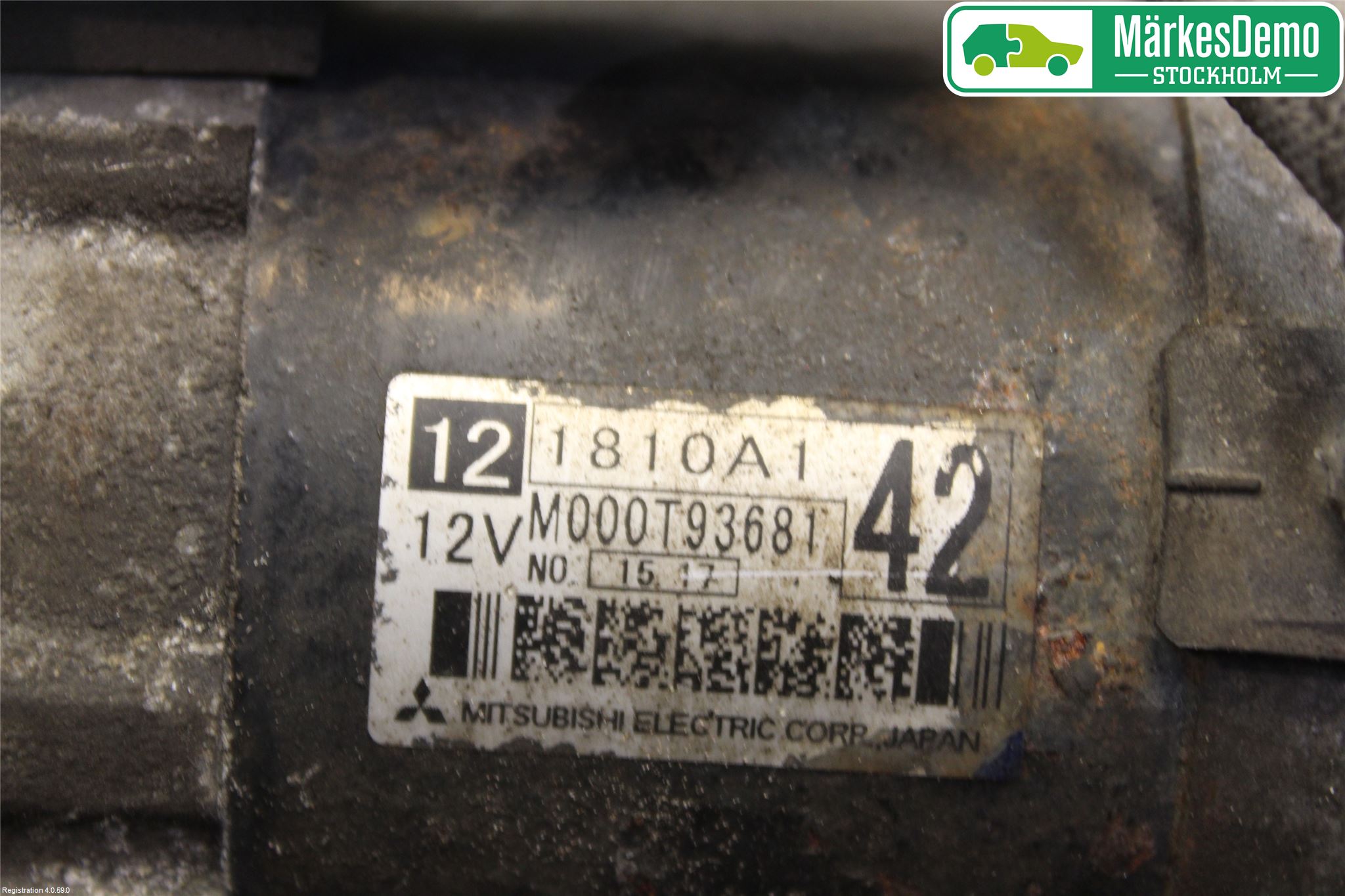 Mitsubishi COLT 09-13 Startmotor