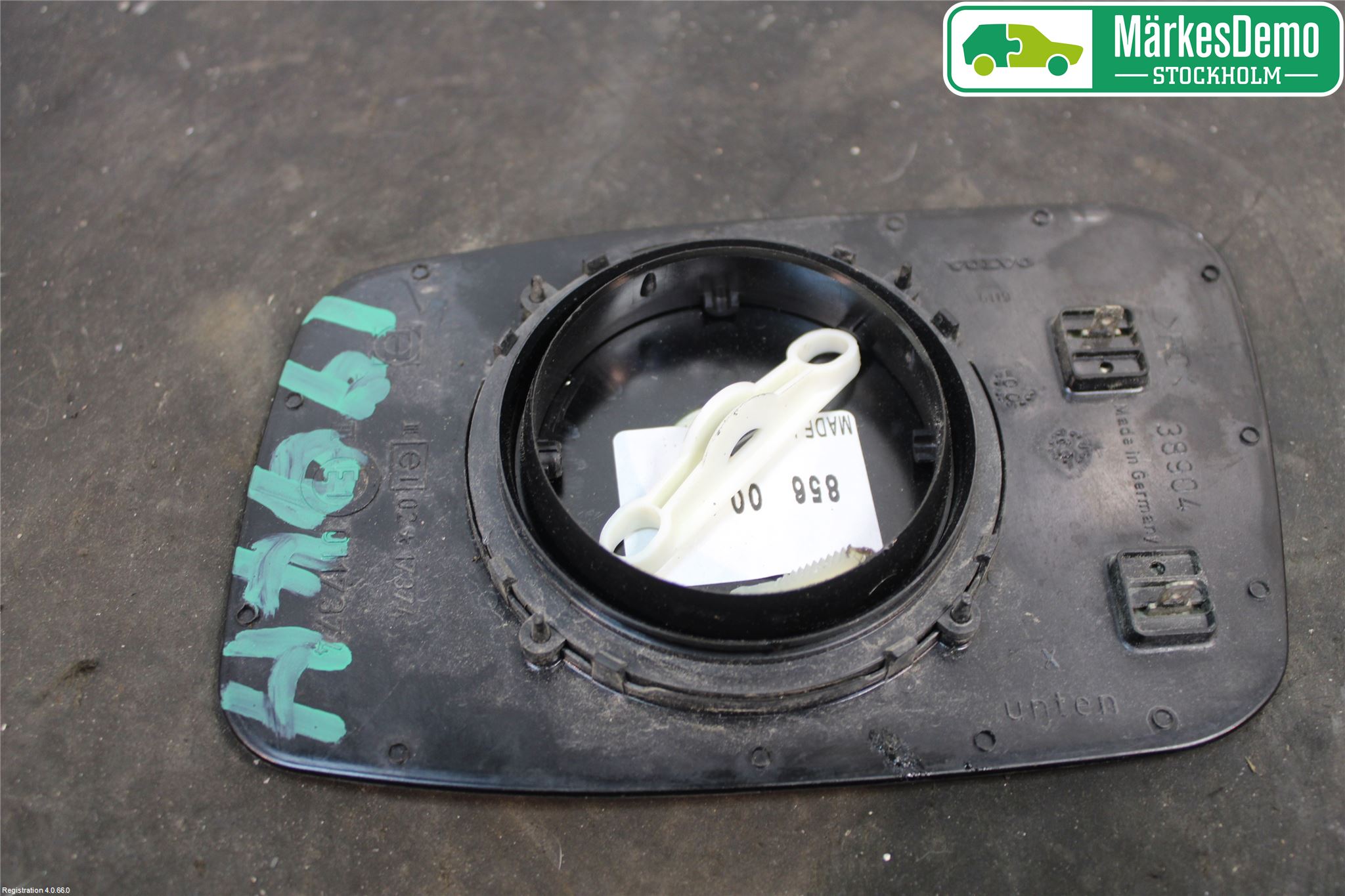 Volvo S40/V40    96-04 Spegelglas Hö