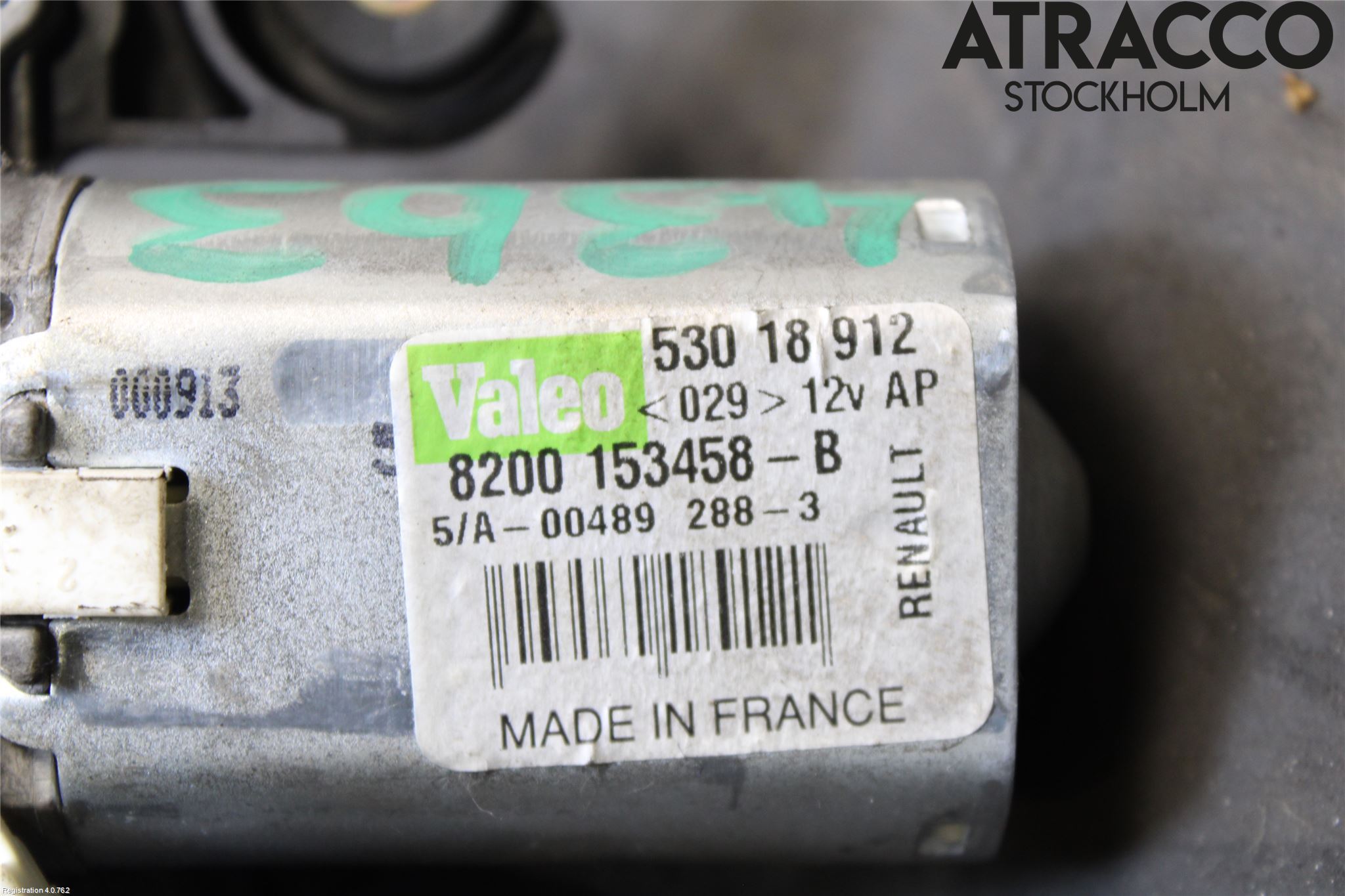 Renault SCÉNIC/GRAND 03-06 Torkarmotor Baklucka