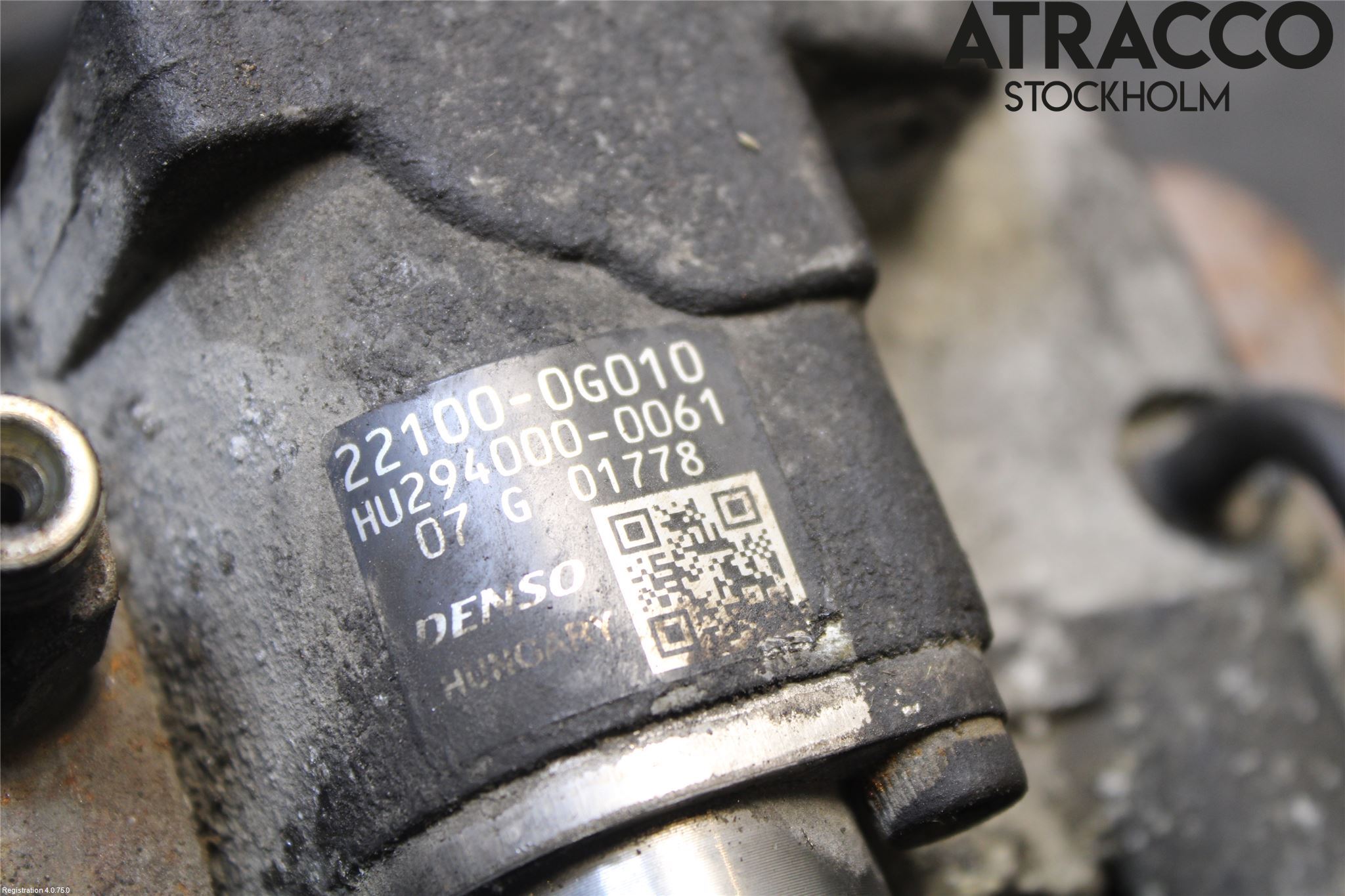 Toyota AVENSIS 03-06 Bränsle Insppump Diesel