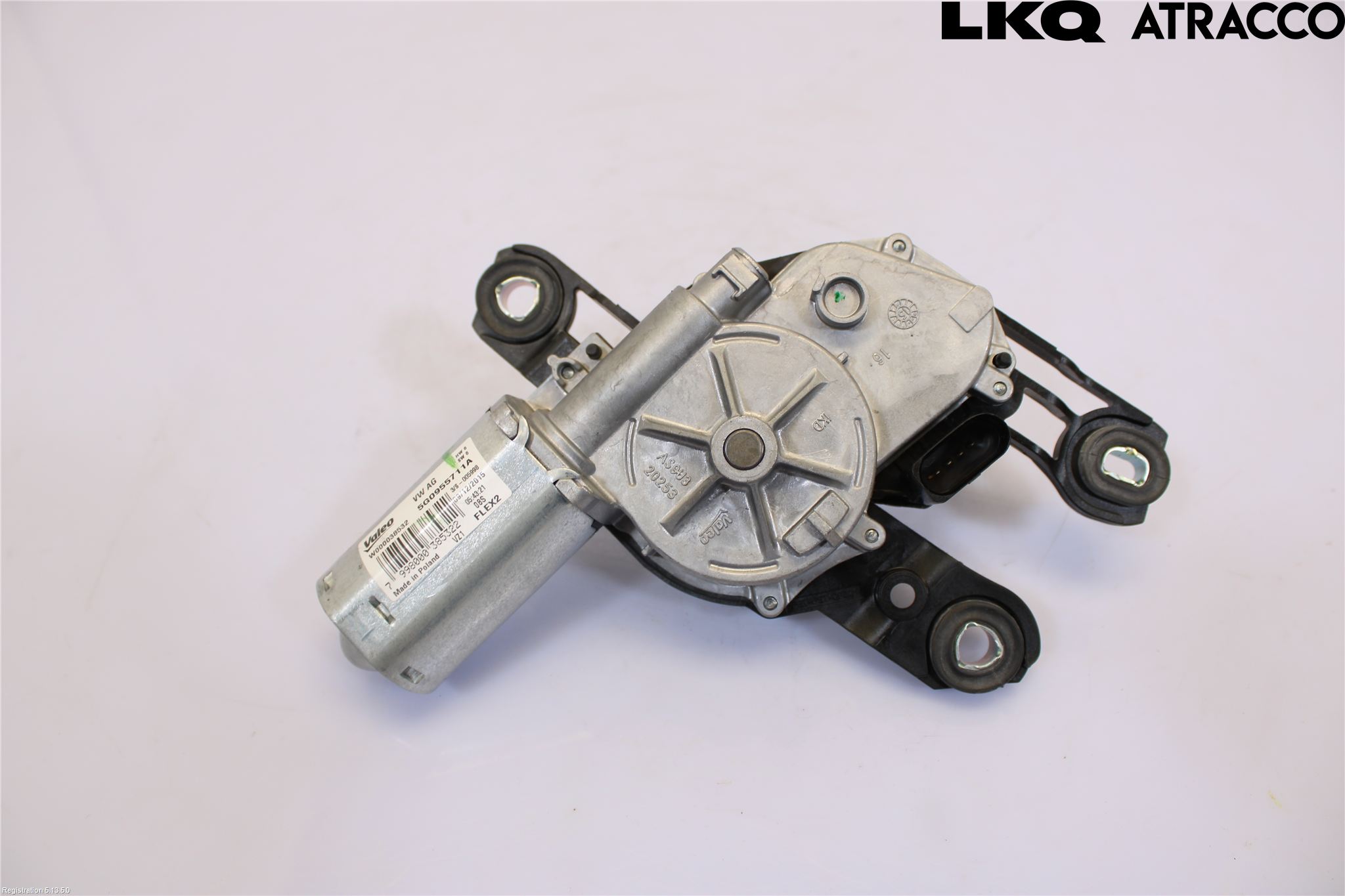 Volkswagen VW GOLF / E-GOLF VII 13-20 Torkarmotor Baklucka