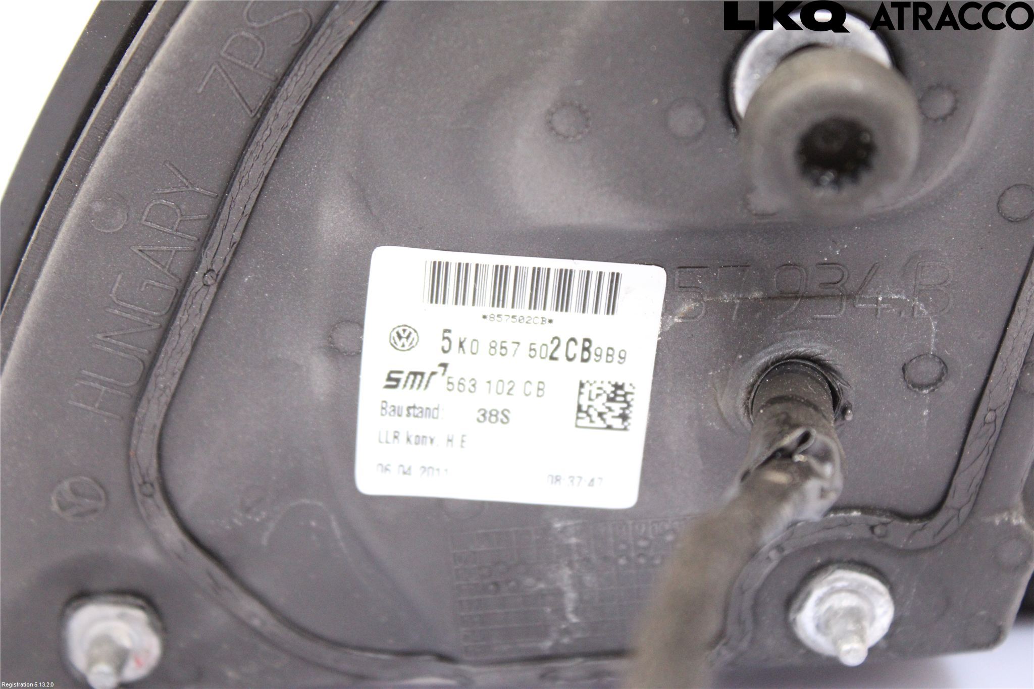 Volkswagen VW GOLF VI 09-13 Spegel Yttre El Hö