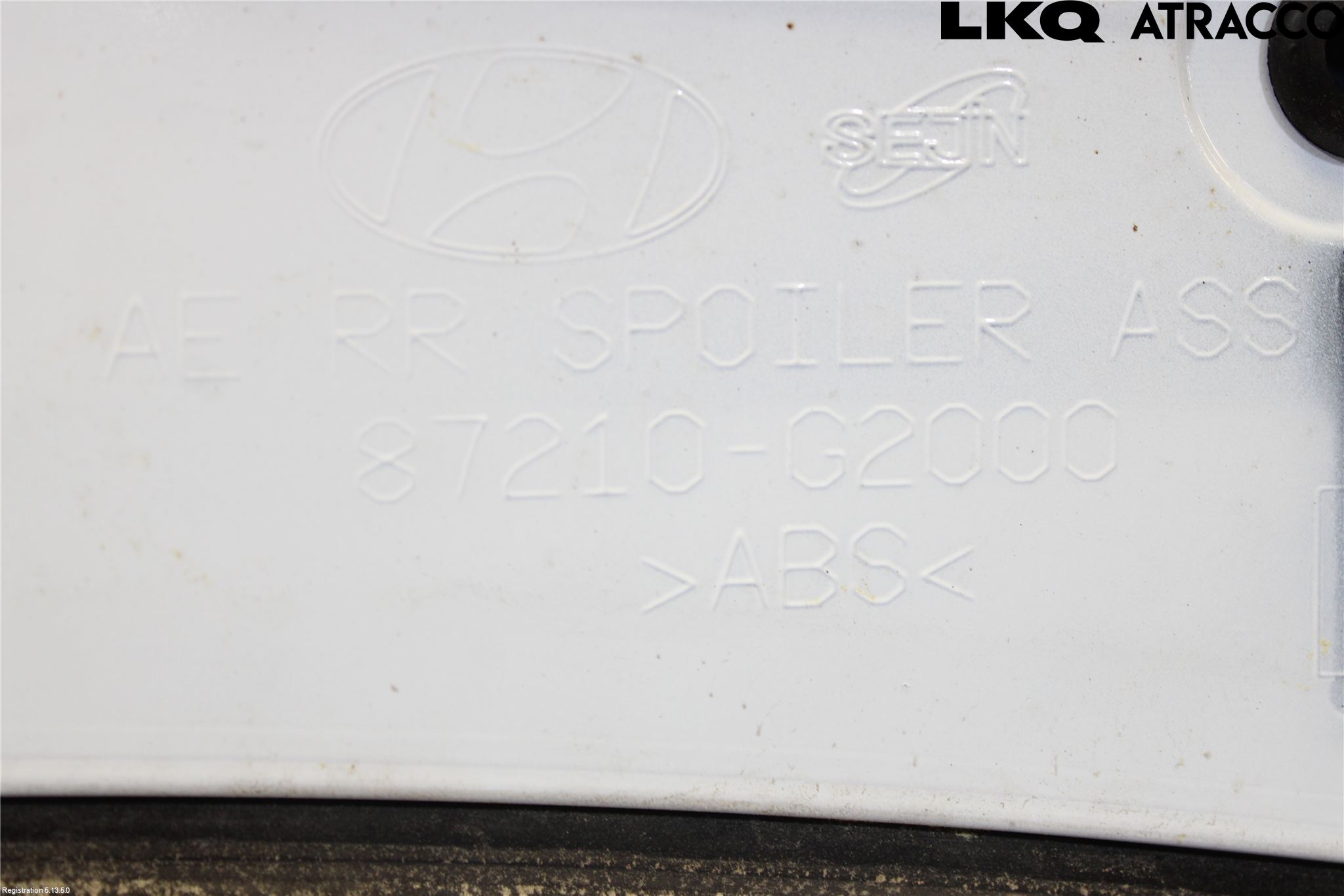 Hyundai IONIQ AE 17-22 Spoiler Baklucka
