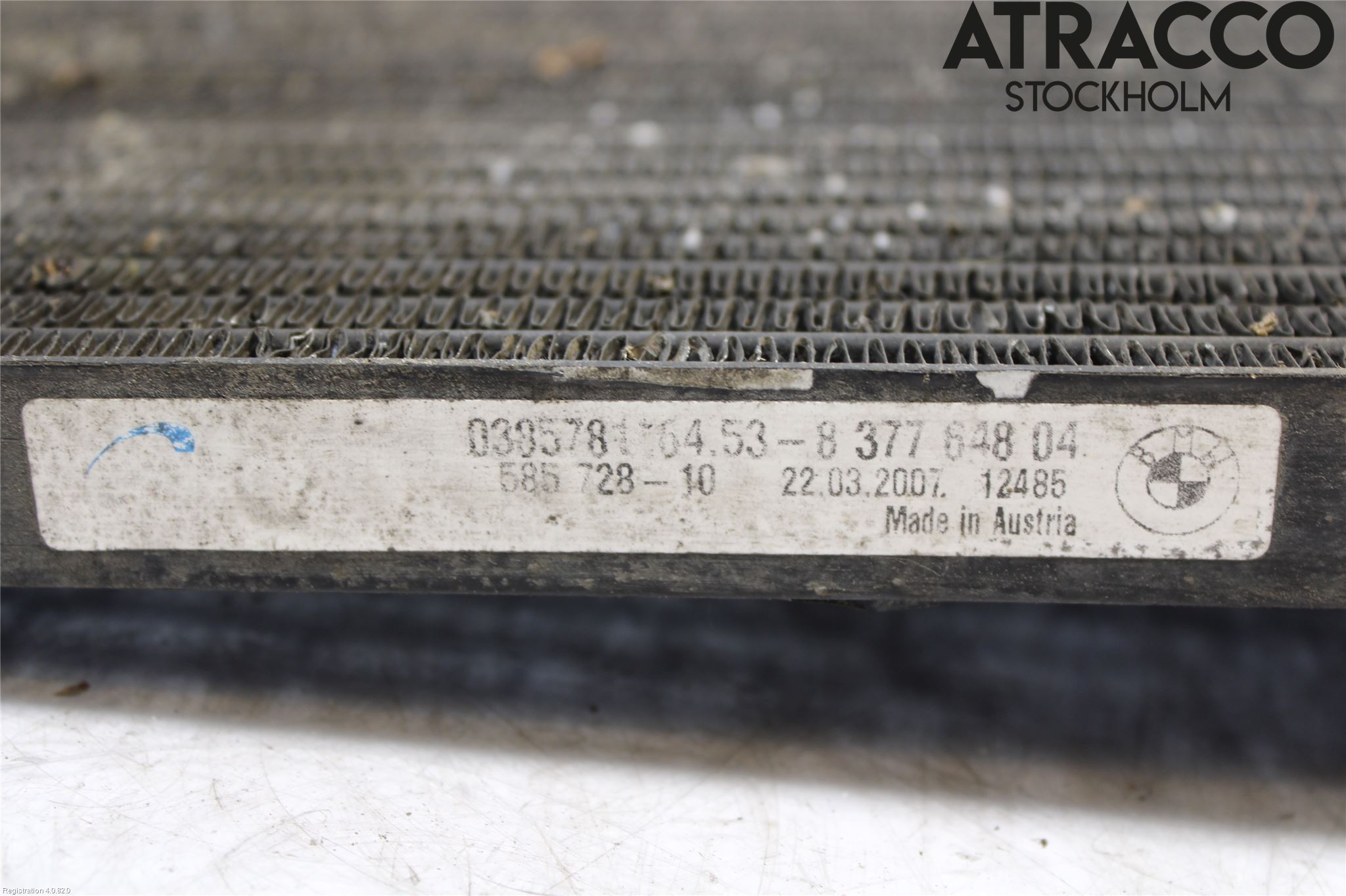 BMW X3 E83     03-10 Ac Kondensor-Kylare