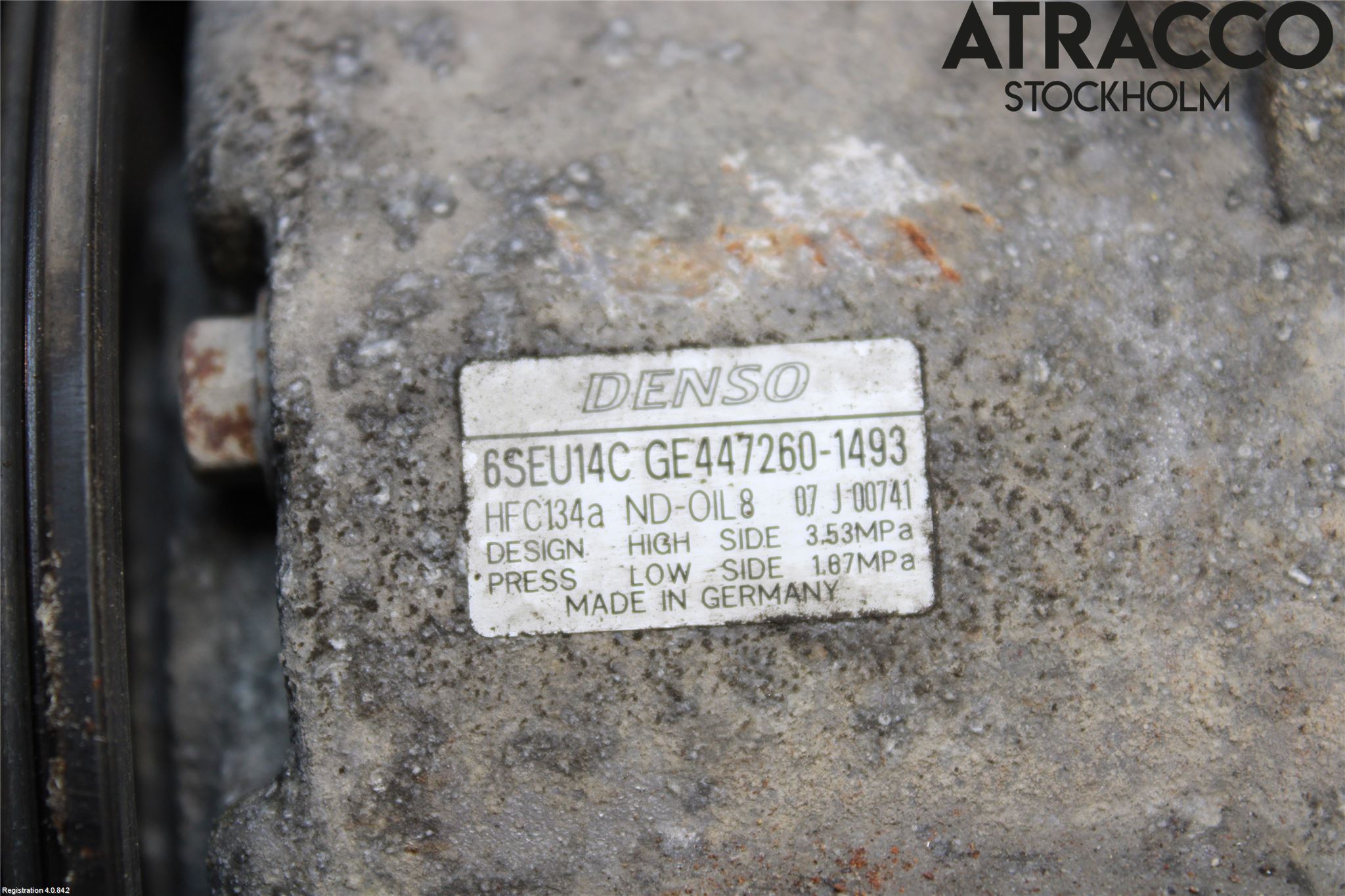 Toyota AURIS 07-09 Ac Kompressor