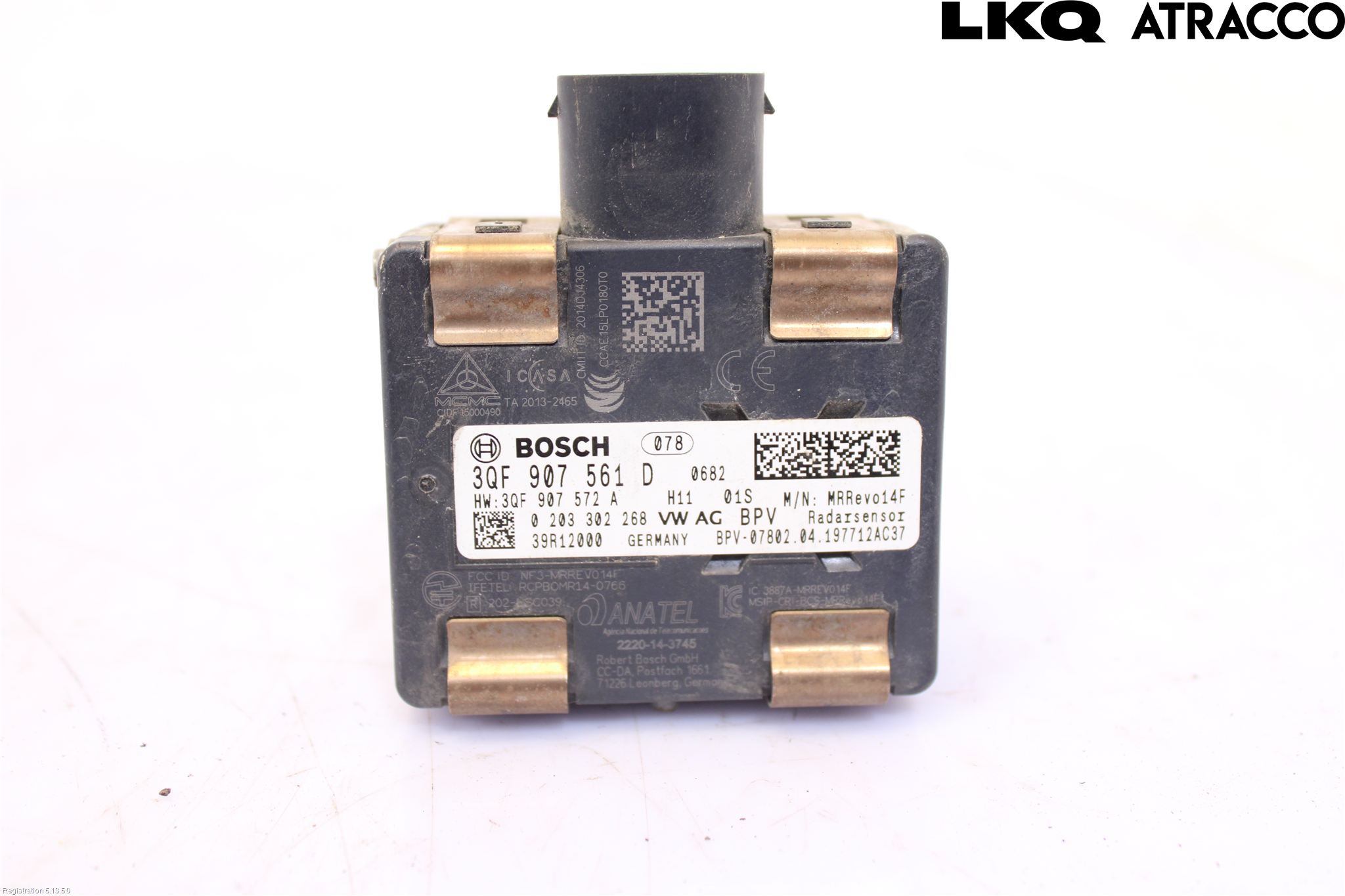 Volkswagen VW GOLF / E-GOLF VII 13-20 Sensor Adaptiv Farthållare