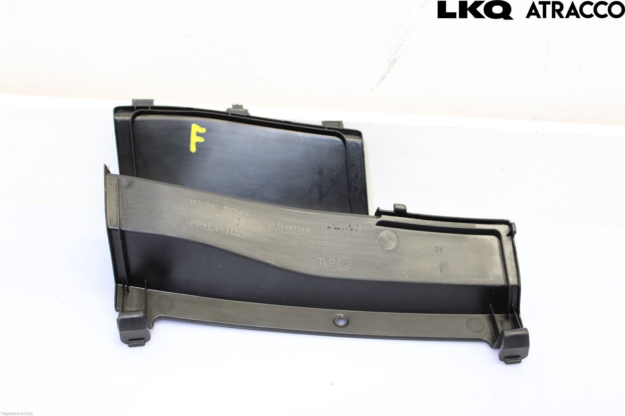 Toyota YARIS XP21 20- Torpedplåt-Torpedplast