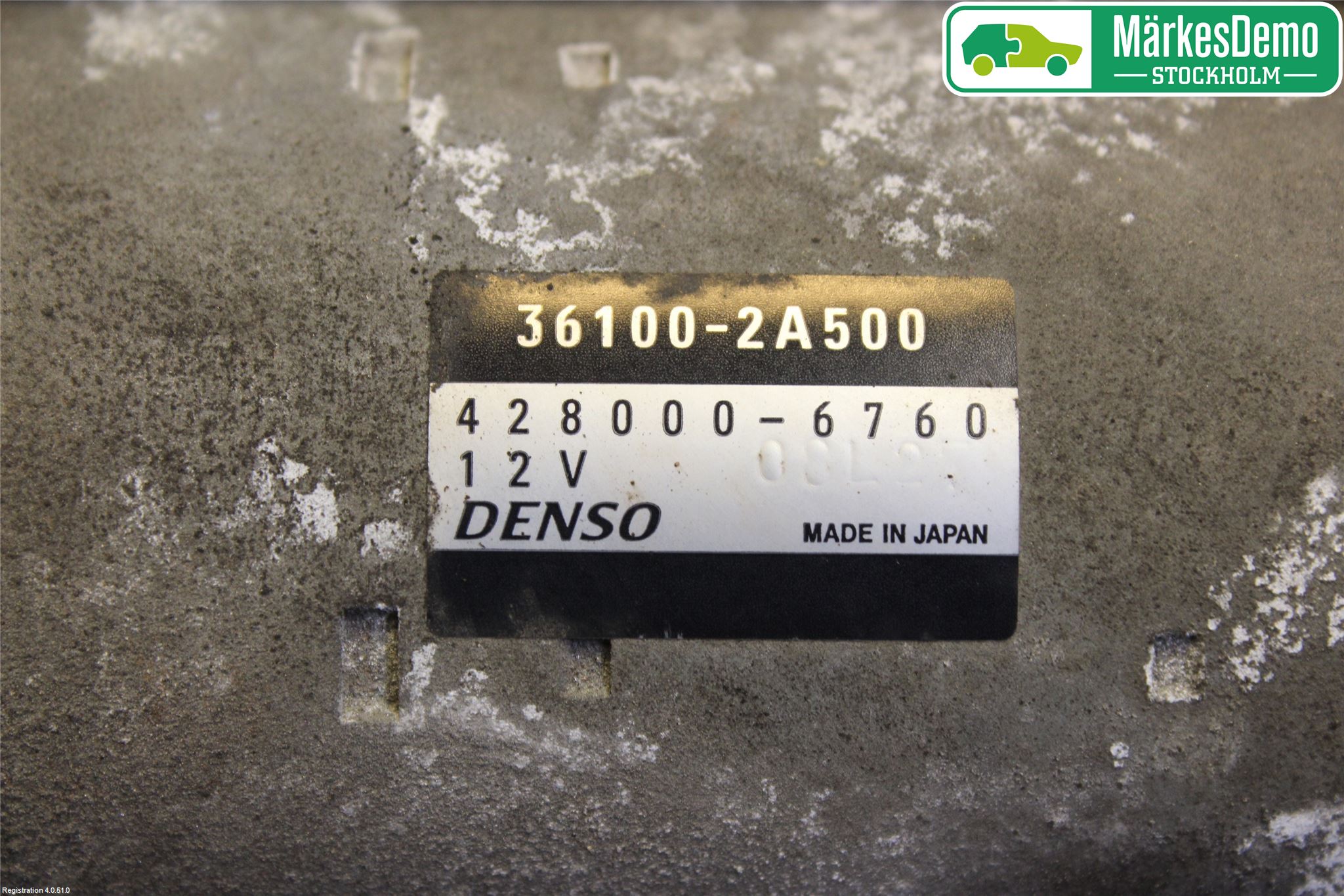 Kia VENGA 10-19 Startmotor Diesel