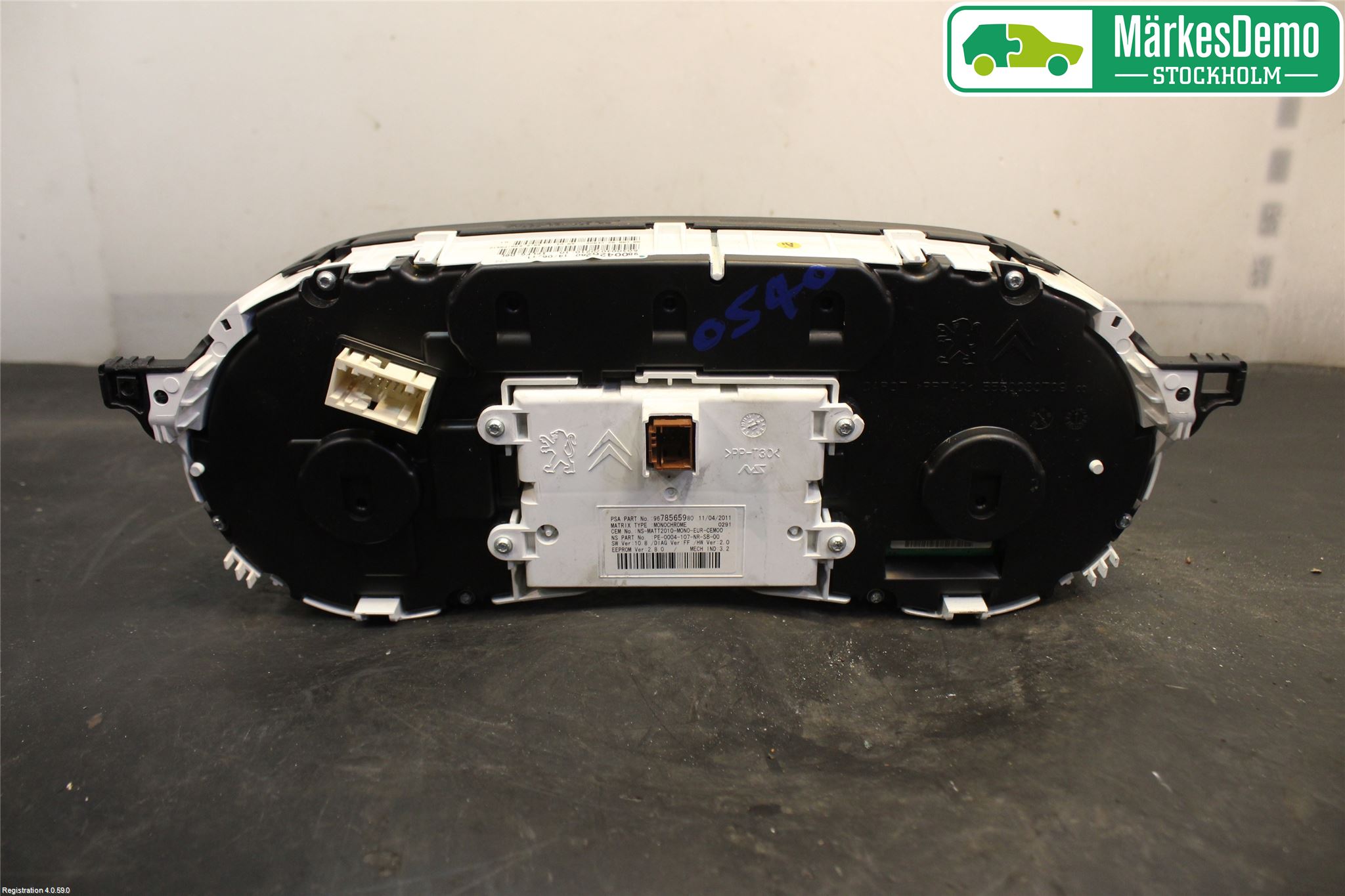 Peugeot 508 11-18 Instrument Komb