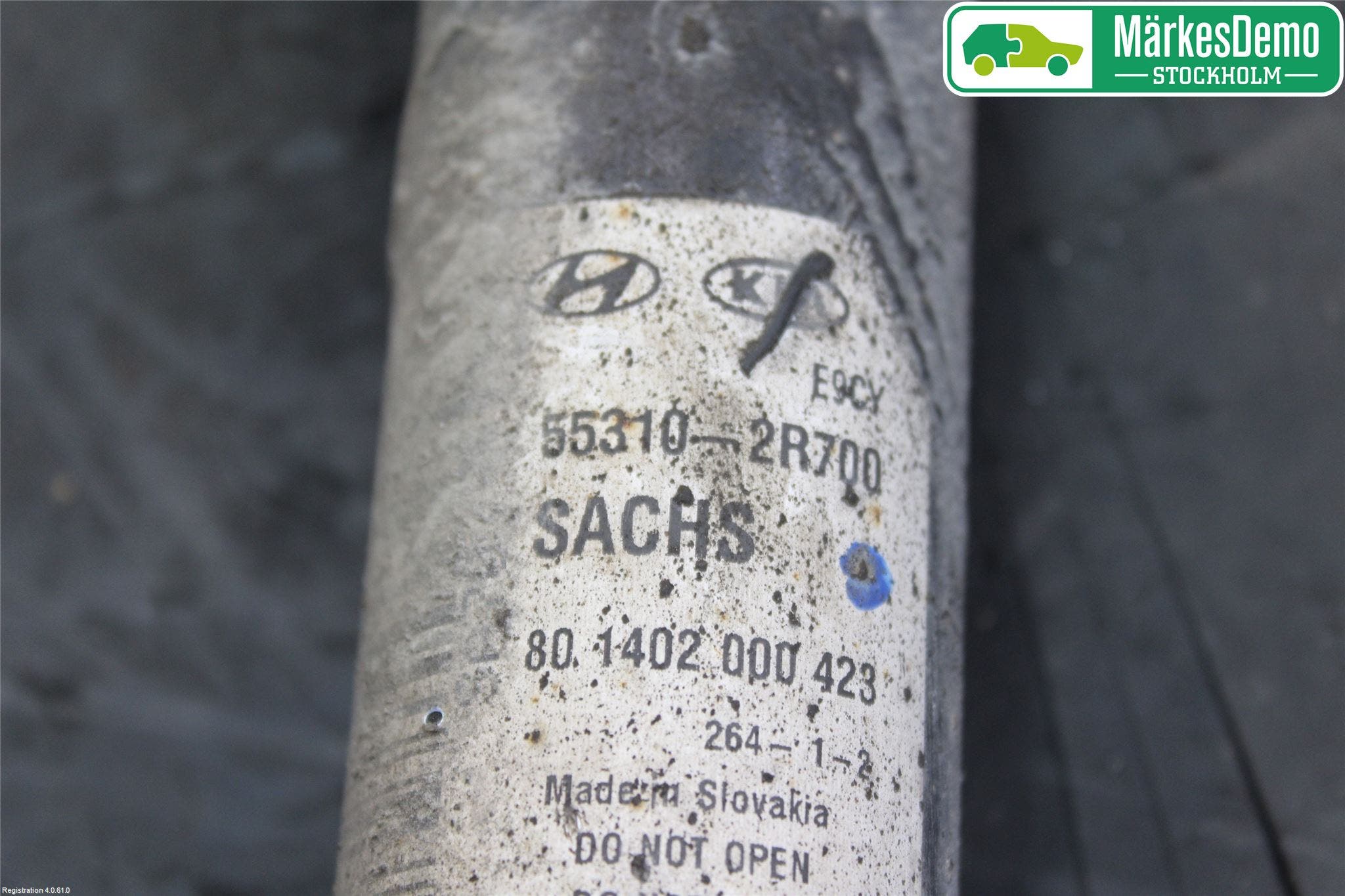 Hyundai i30 FD 07-12 Stötdämpare Bak