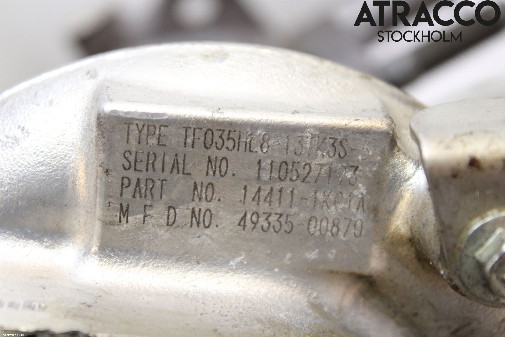 Nissan JUKE 10-14 Turboaggregat