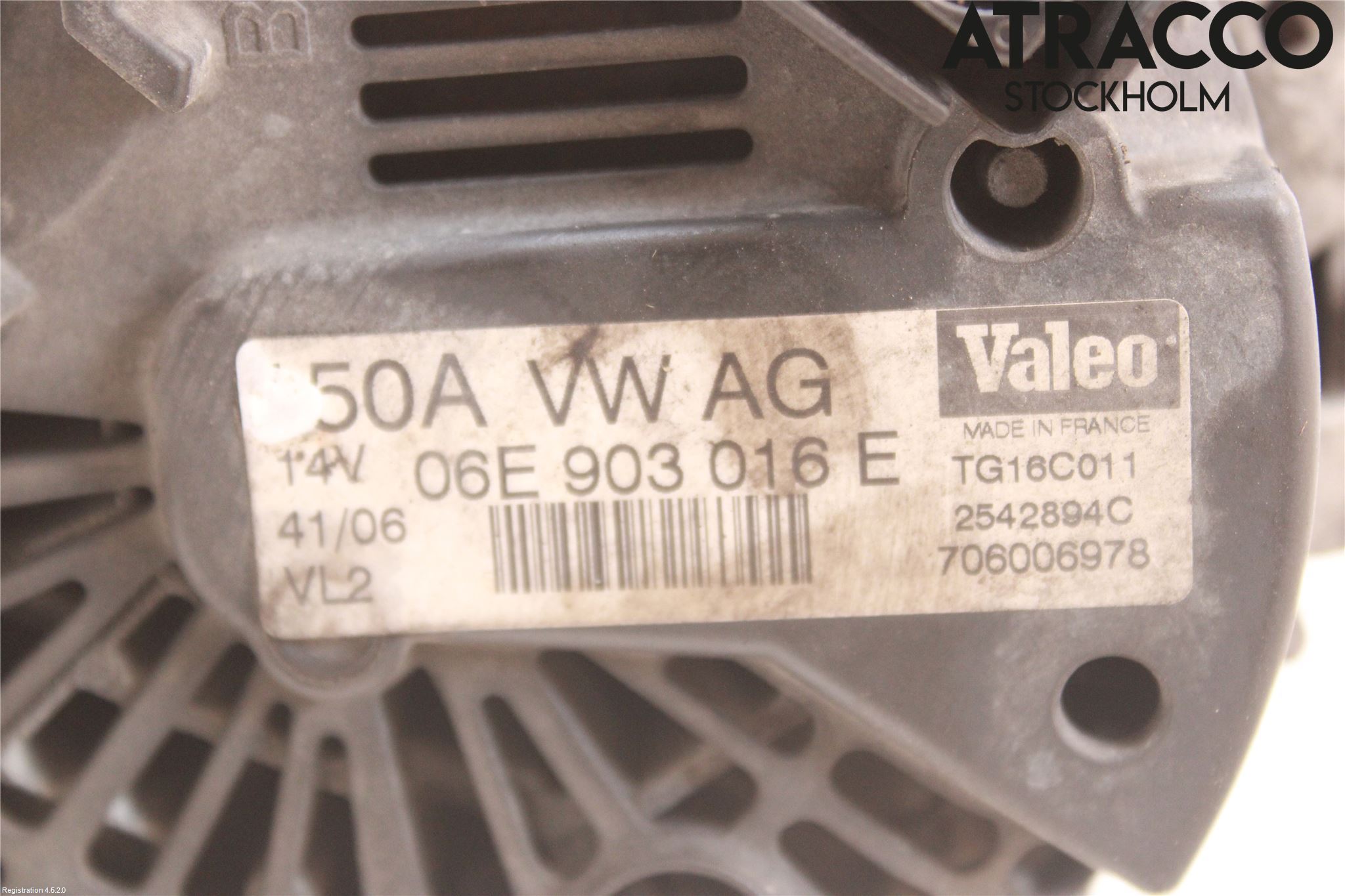 Audi A4/S4 05-07 Generator