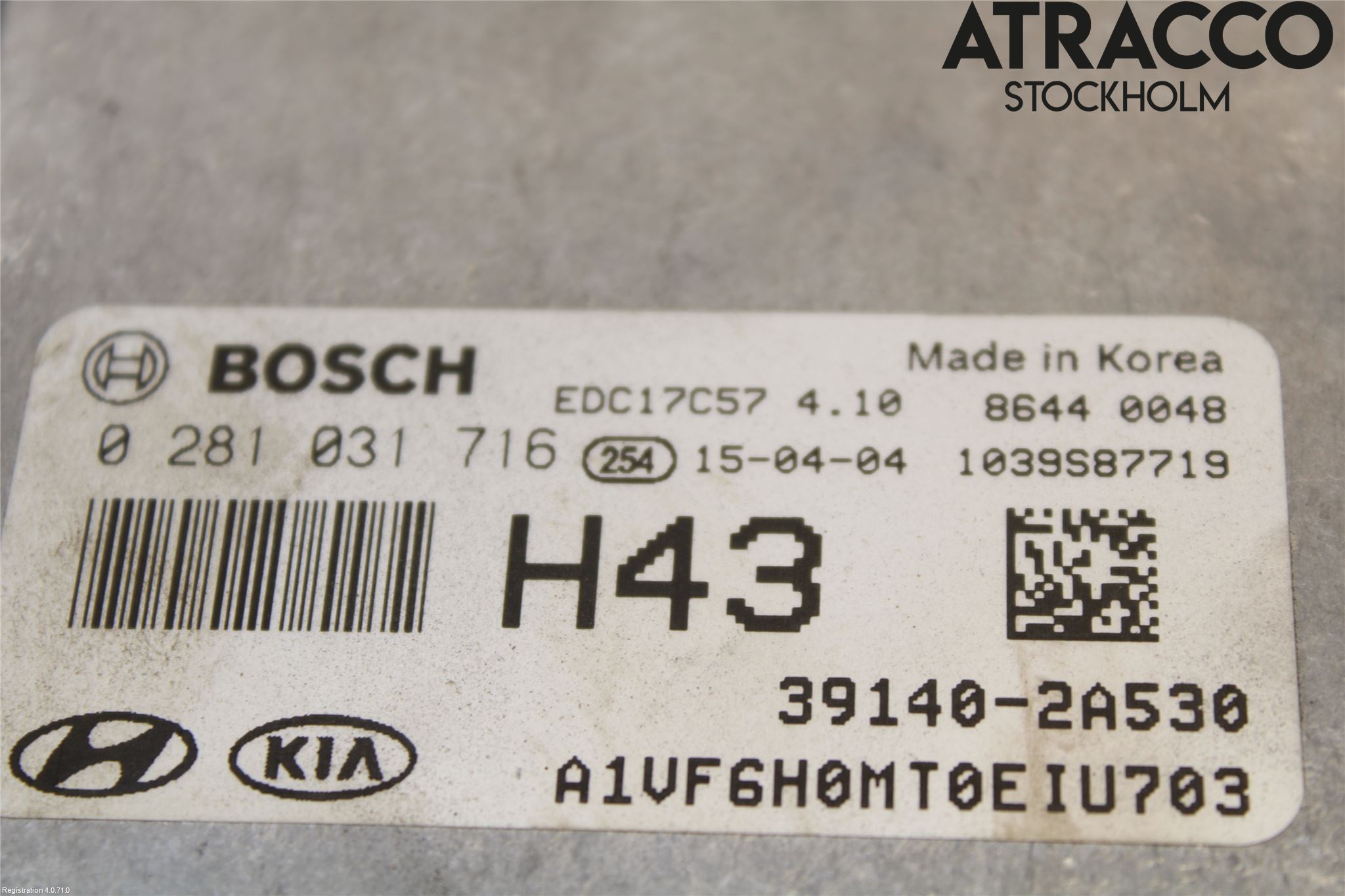 Hyundai i40 16-18 Styrenhet Insprut Bensin