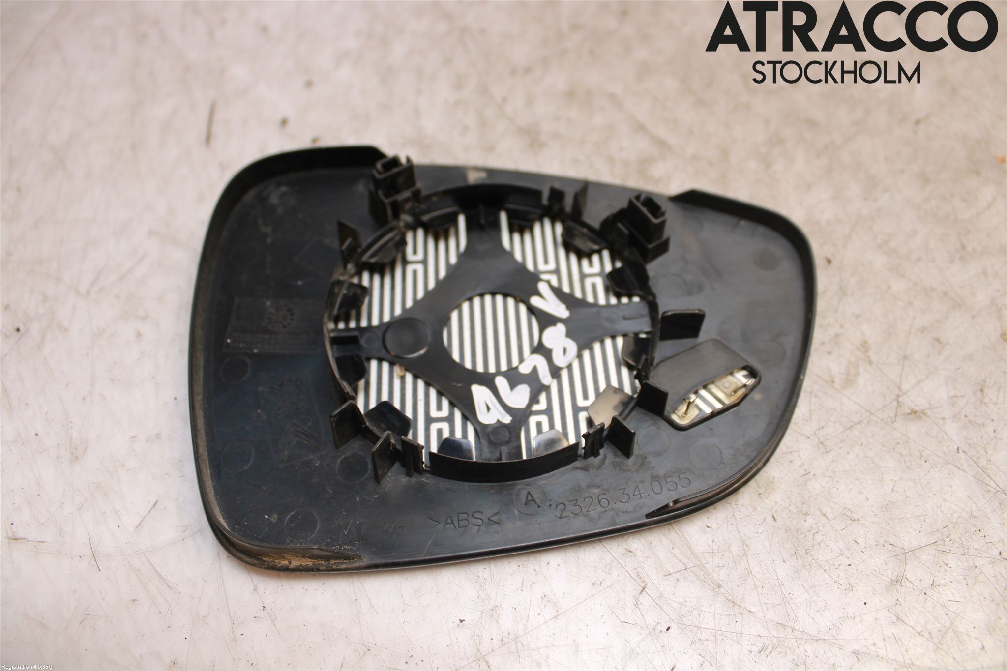 Citroen C3 10-17 Spegelglas Vä