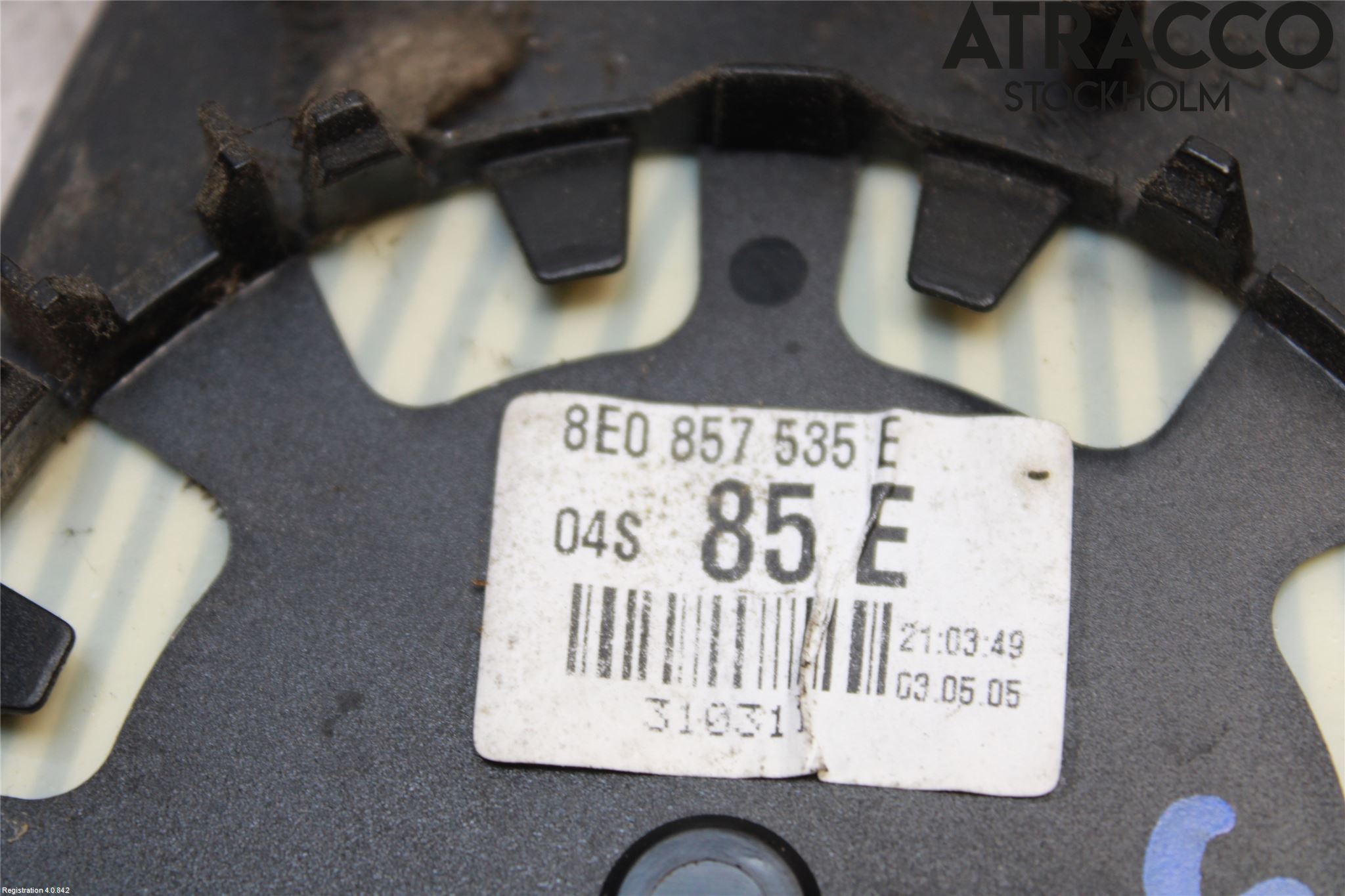 Audi A6/S6     05-11 Spegelglas Vä