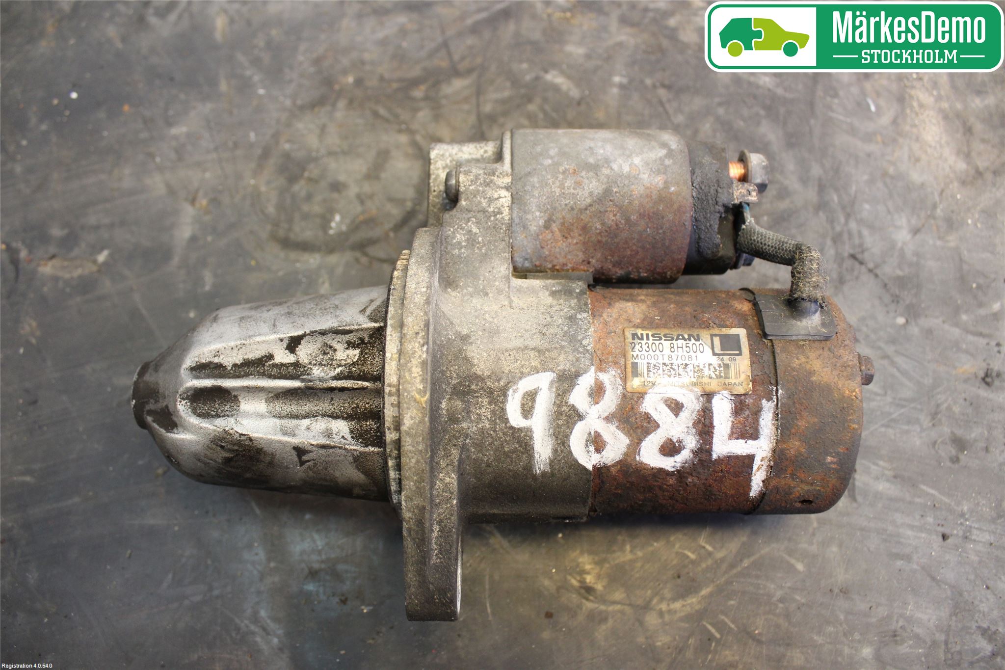 Nissan PRIMERA 02-07 Startmotor