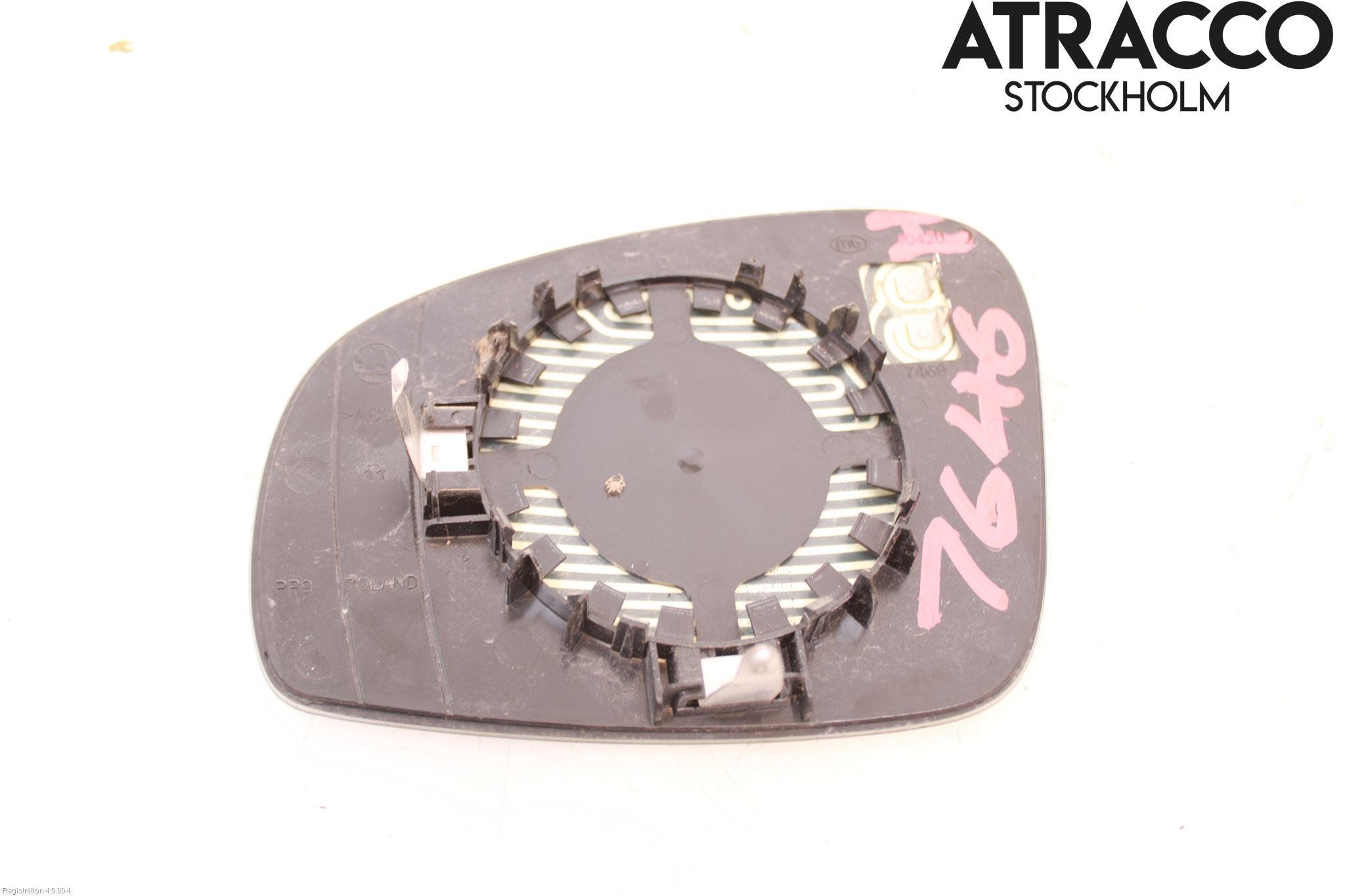 Skoda FABIA 07-14 Spegelglas Hö