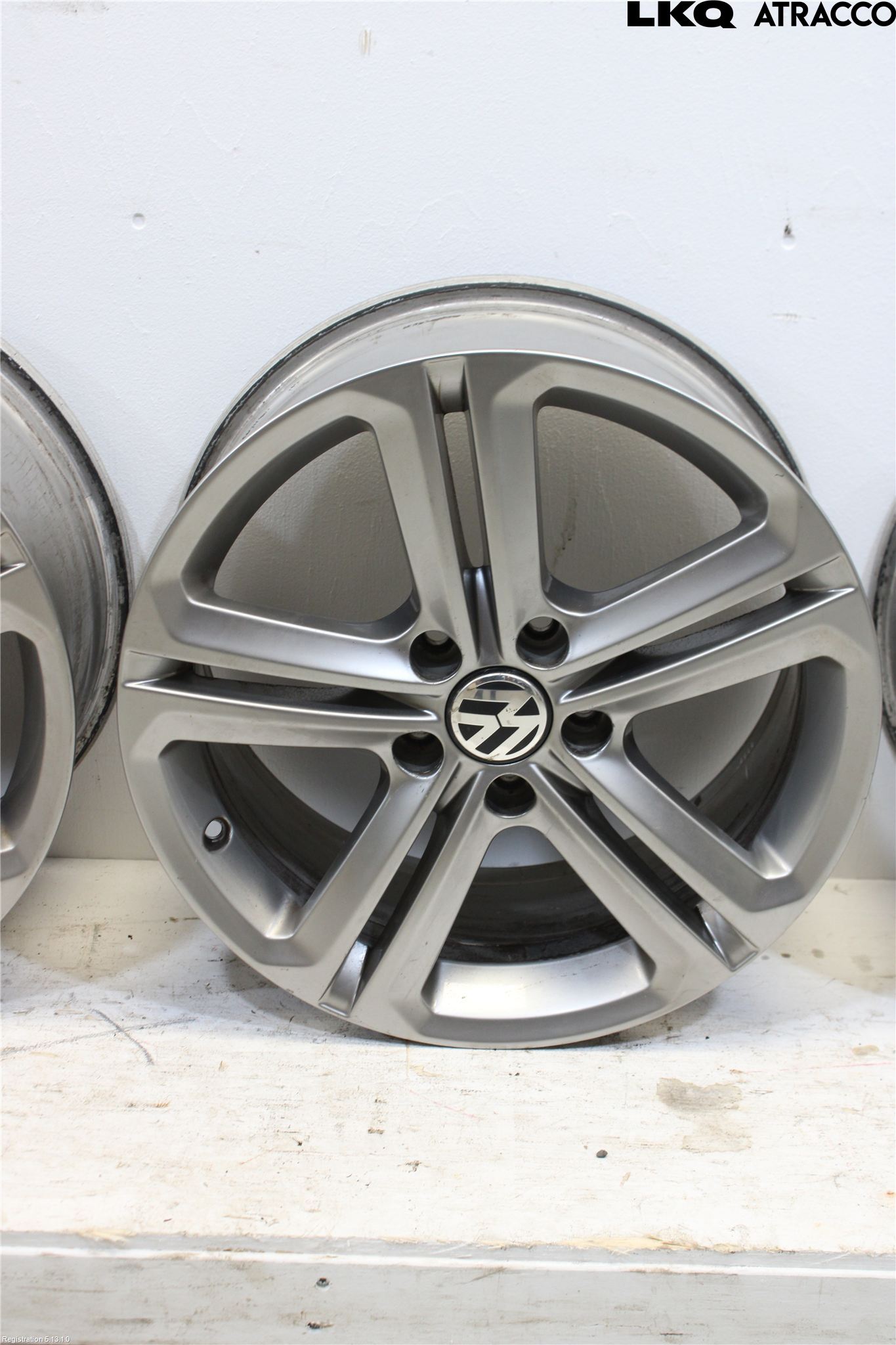 Volkswagen VW PASSAT 11-14 Fälgsats Aluminium