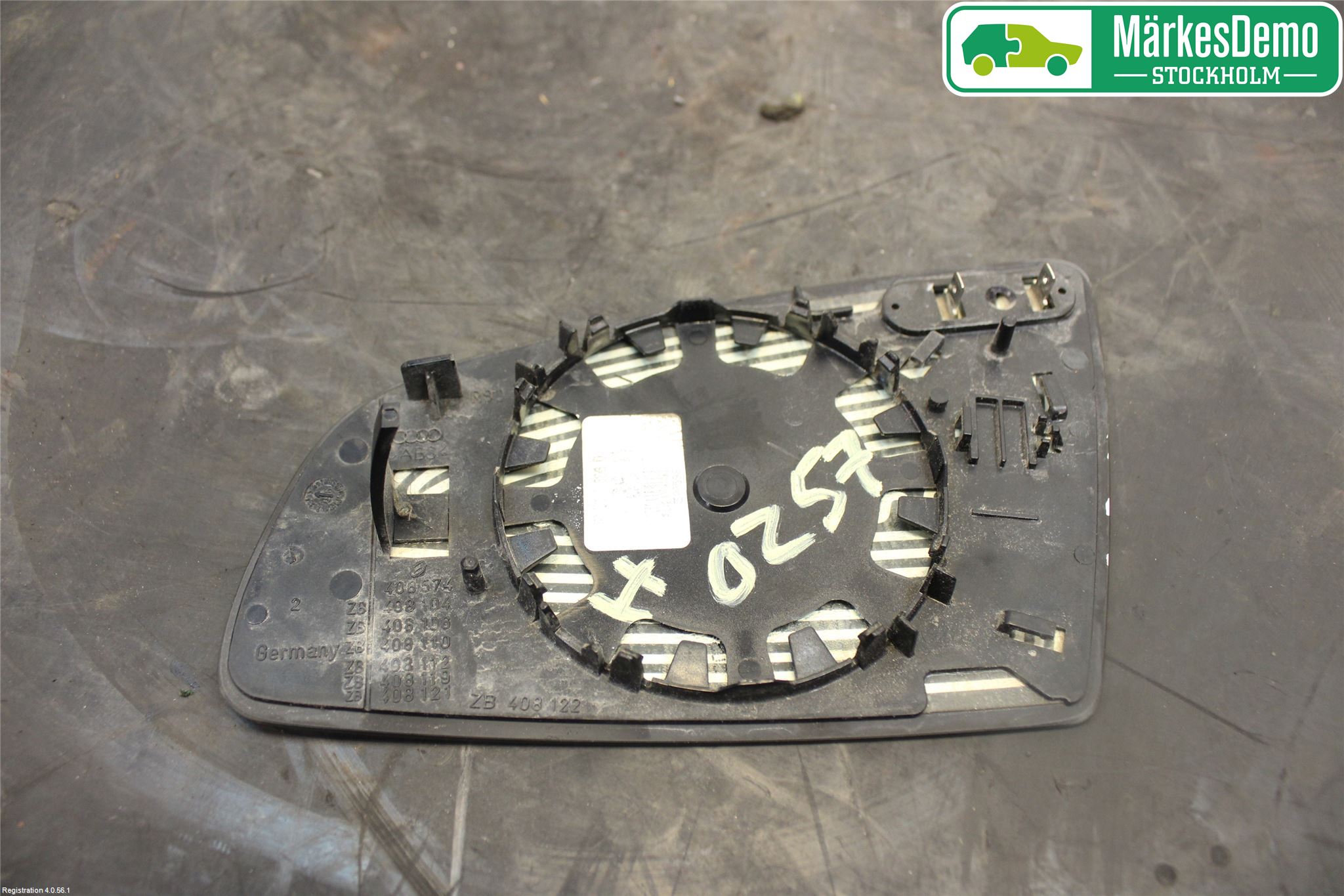 Audi A6/S6     05-11 Spegelglas Hö