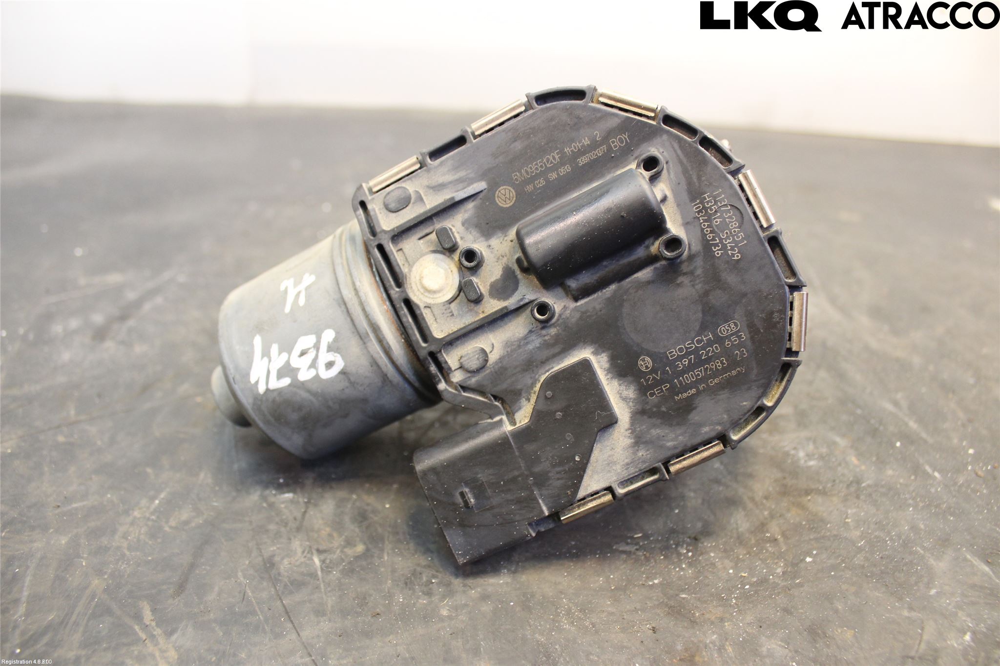 Volkswagen VW GOLF PLUS/CROSS GOLF 04-14 Torkarmotor Vindruta