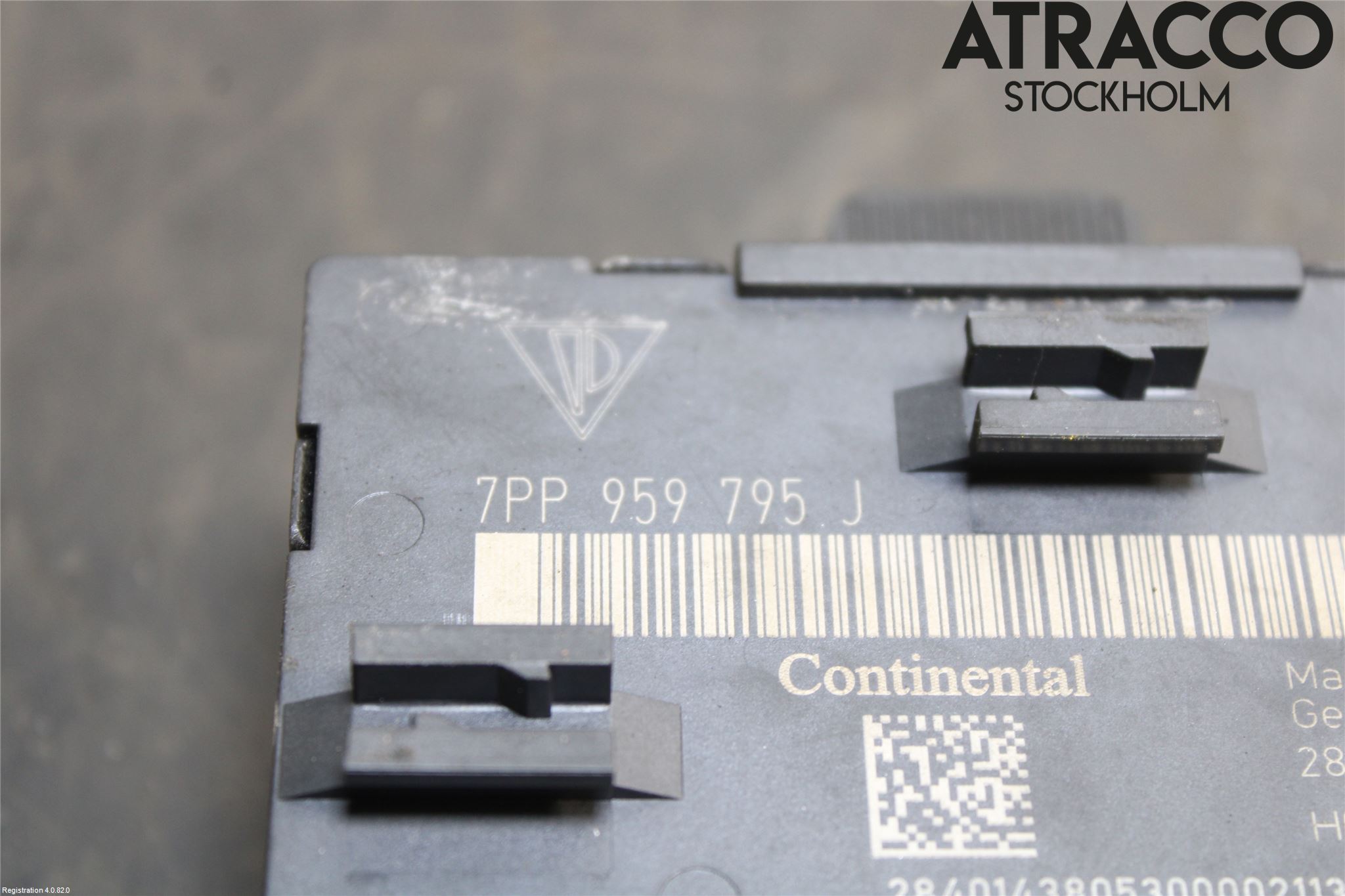 Porsche PANAMERA 09- Styrenhet Dörr