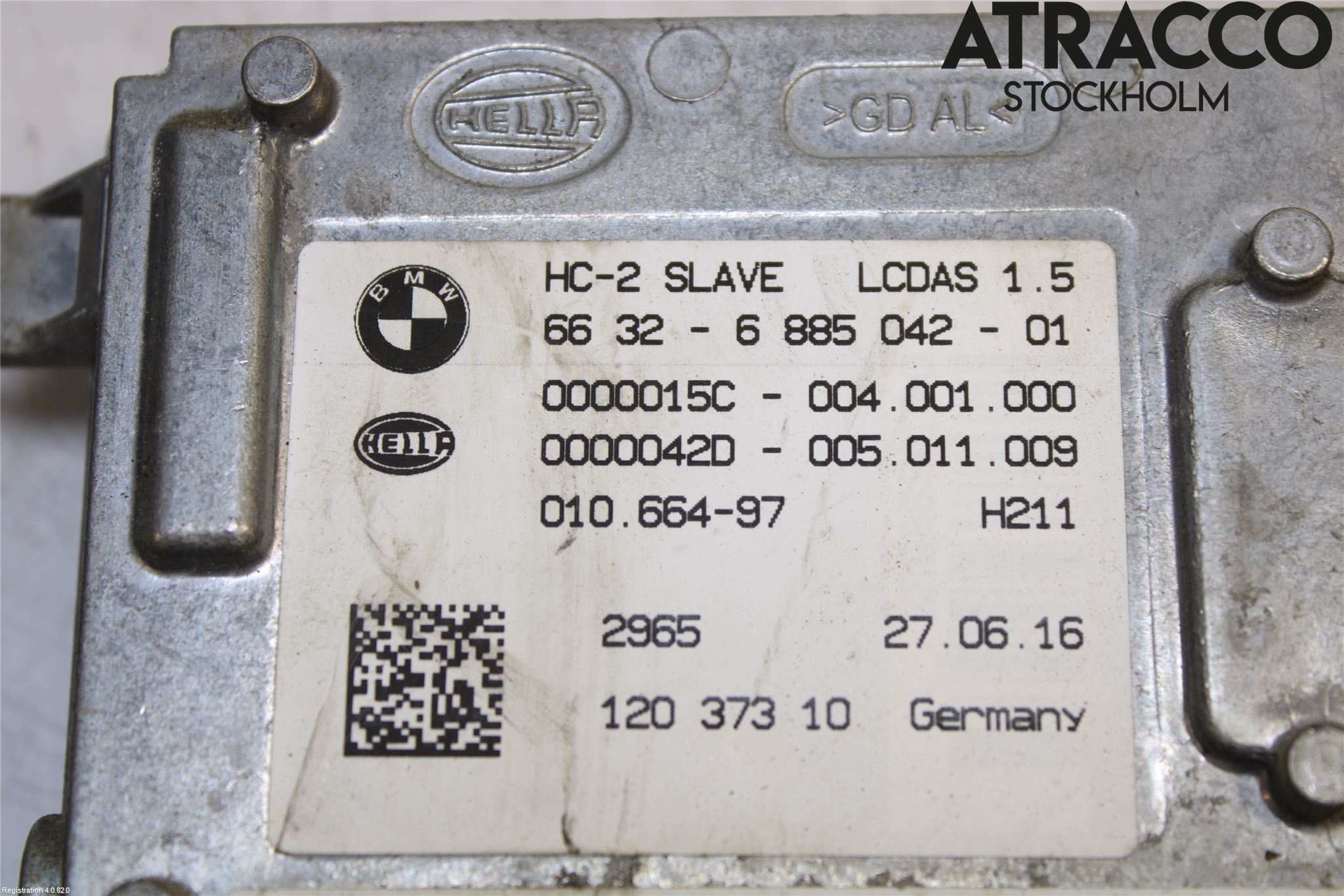 BMW 5 F10/F11/F18 09-17 Sensor Aktivt Kollisionsskydd