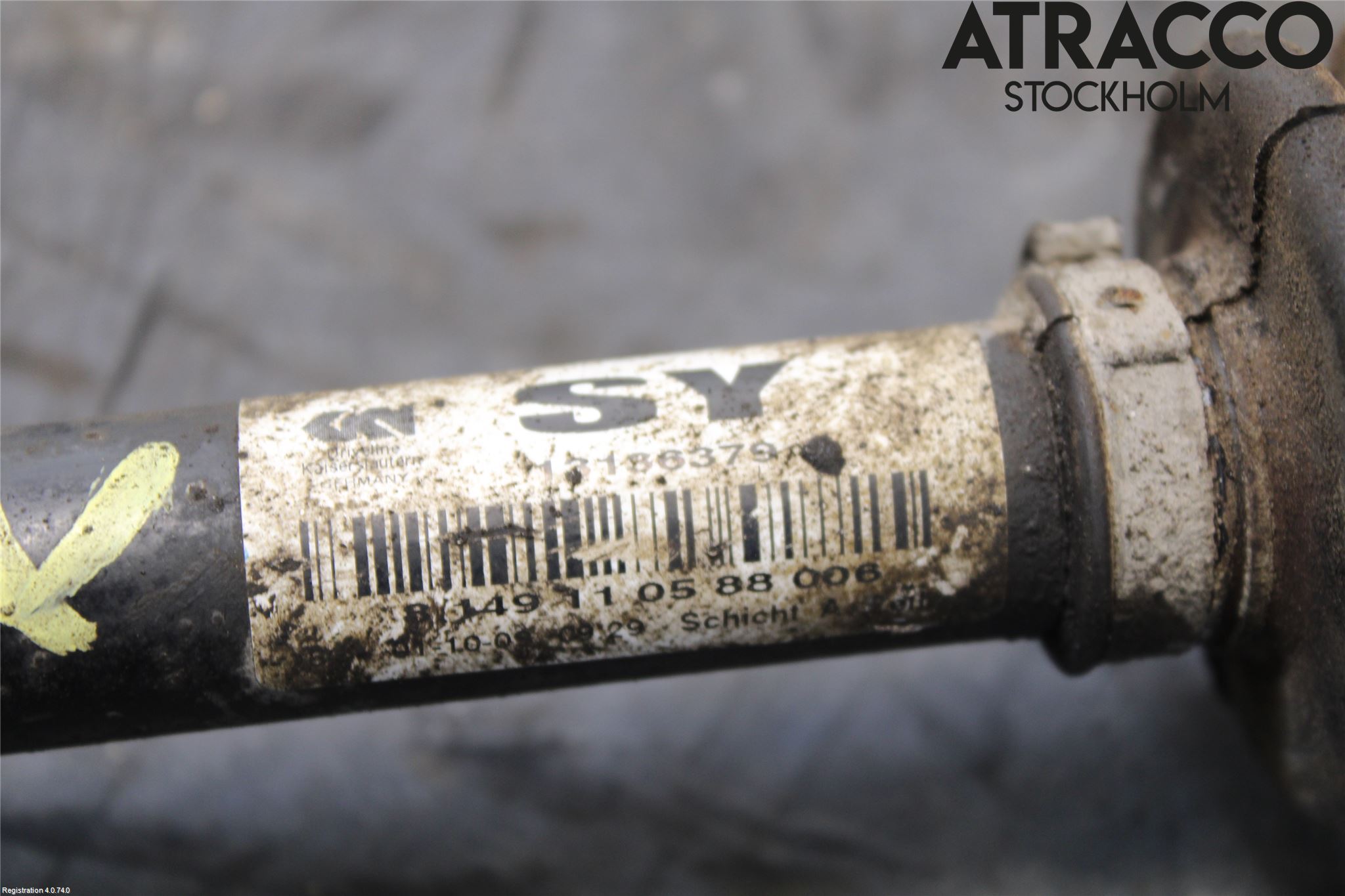 Opel ASTRA H 04-12 Drivaxel Fram Vänster