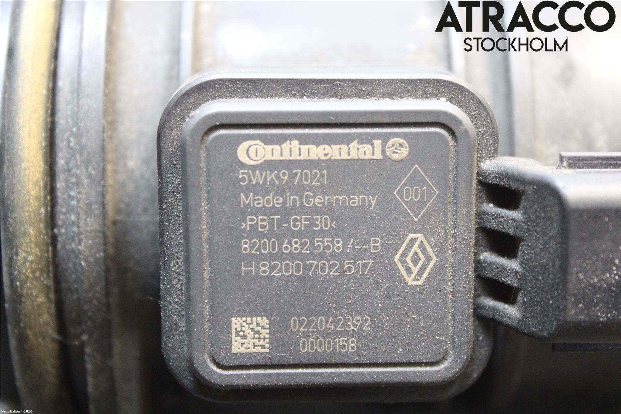 Renault MEGANE III 09-15 Injluftmassamätare