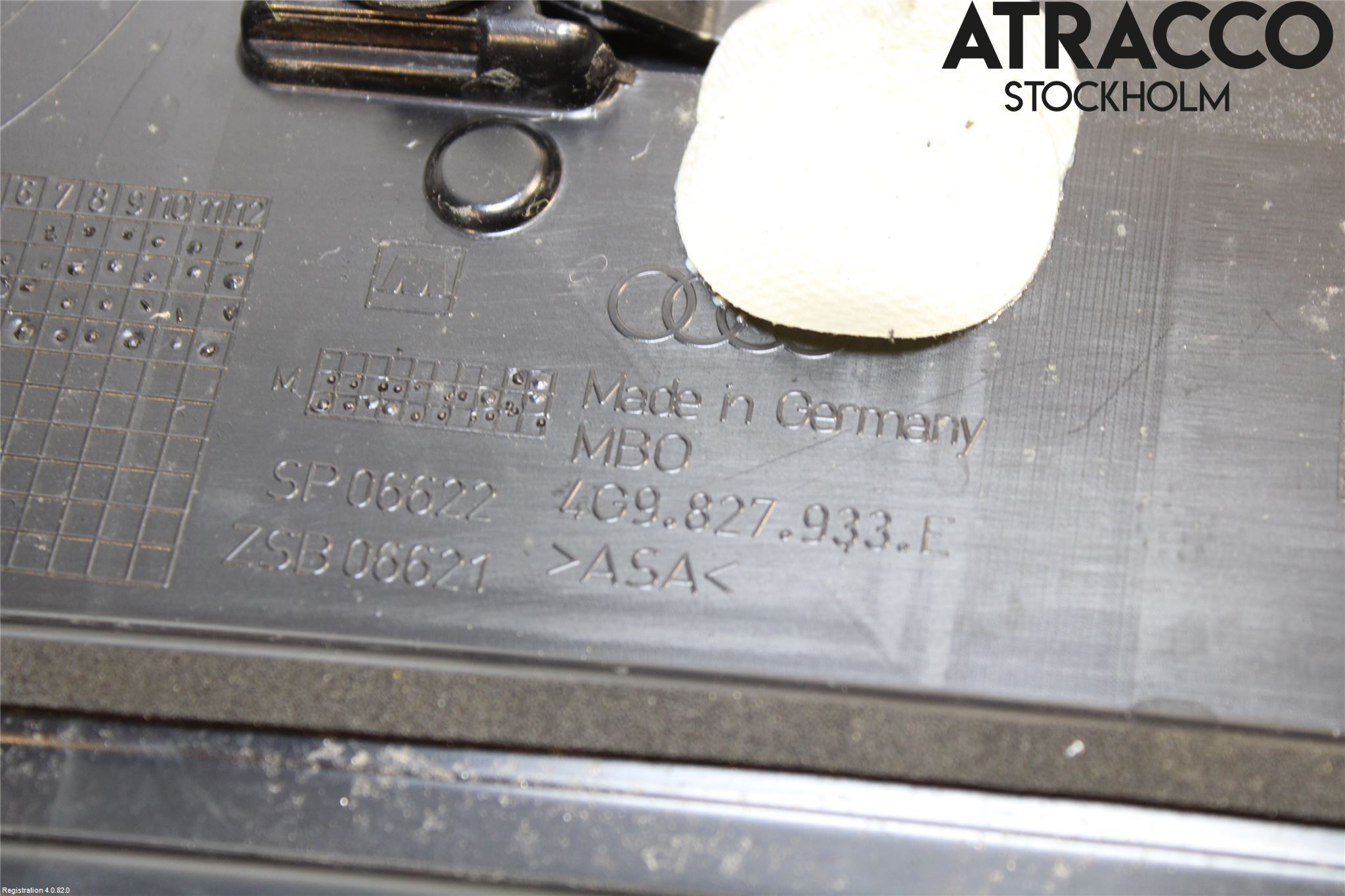 Audi A6/S6 4G 11-18 Spoiler Baklucka