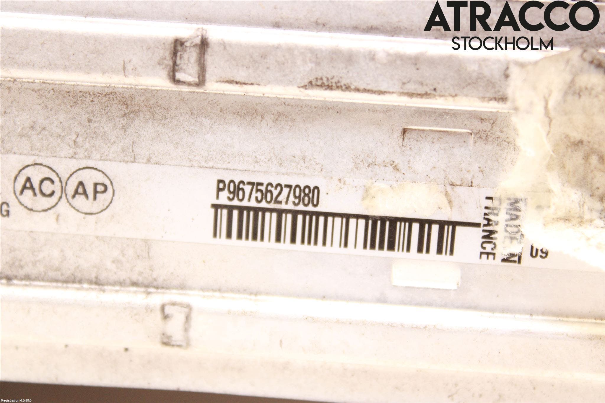 Peugeot 3008 17-24 Laddluft-Intercooler Kyl