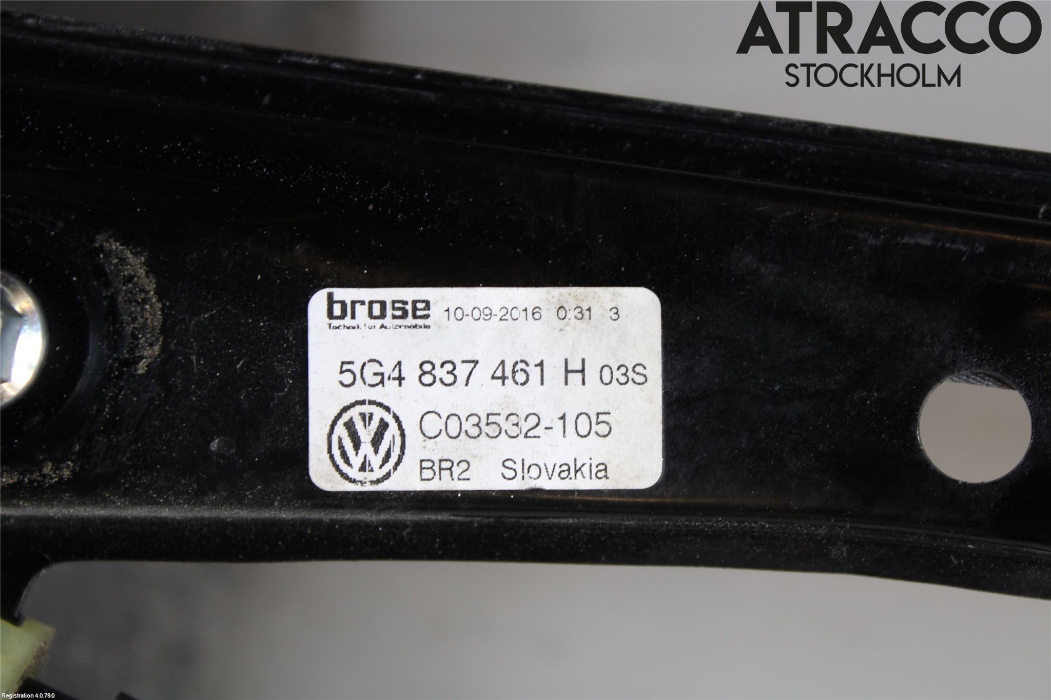 Volkswagen VW GOLF / E-GOLF VII 13-20 Fönsterhiss El Kompl