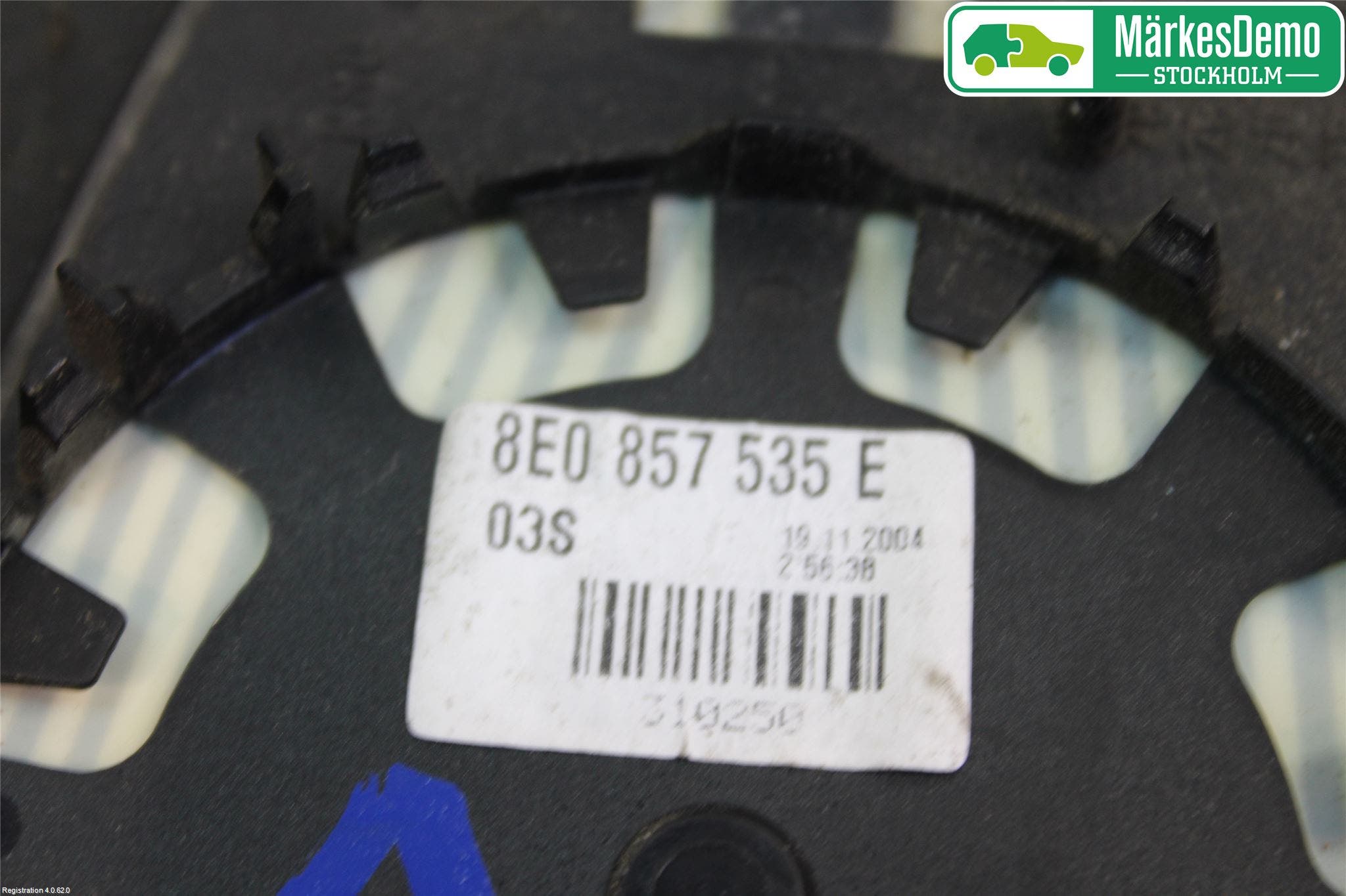 Audi A4/S4 05-07 Spegelglas Vä