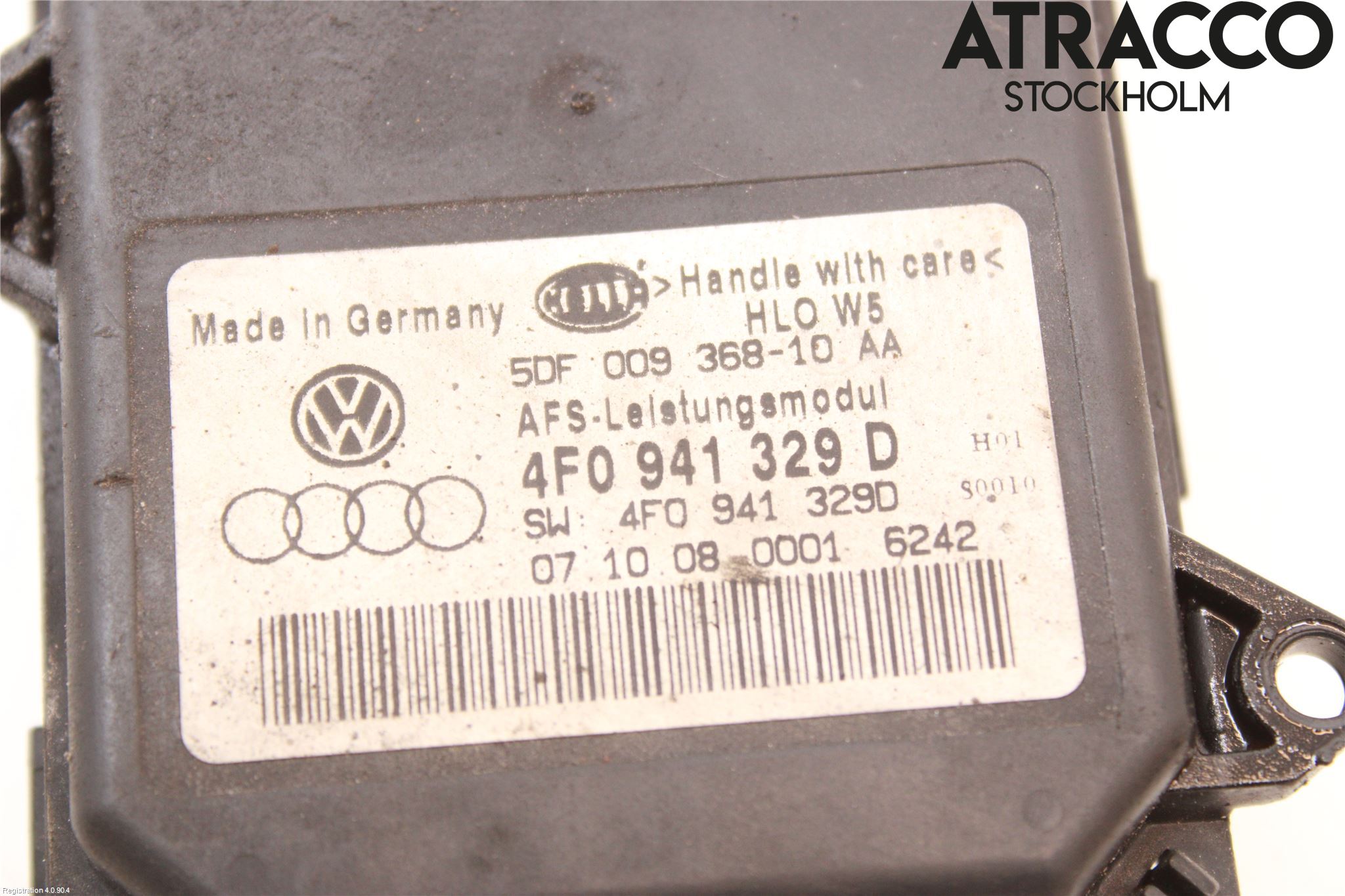 Audi A6/S6     05-11 Styrenhet Strålkastare