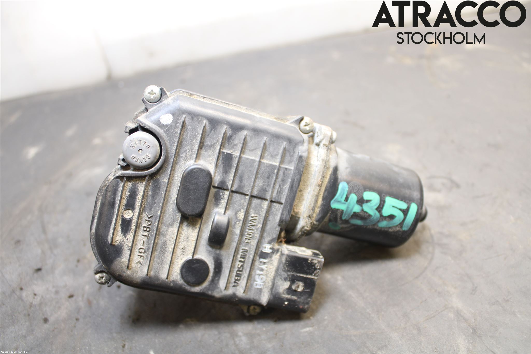 Volkswagen VW PASSAT CC 08-16 Torkarmotor Vindruta