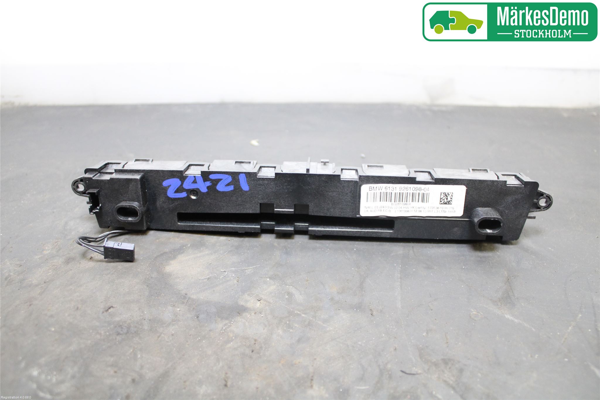 BMW 1 F20/F21 11-19 Cd Radio - Multimediapanel