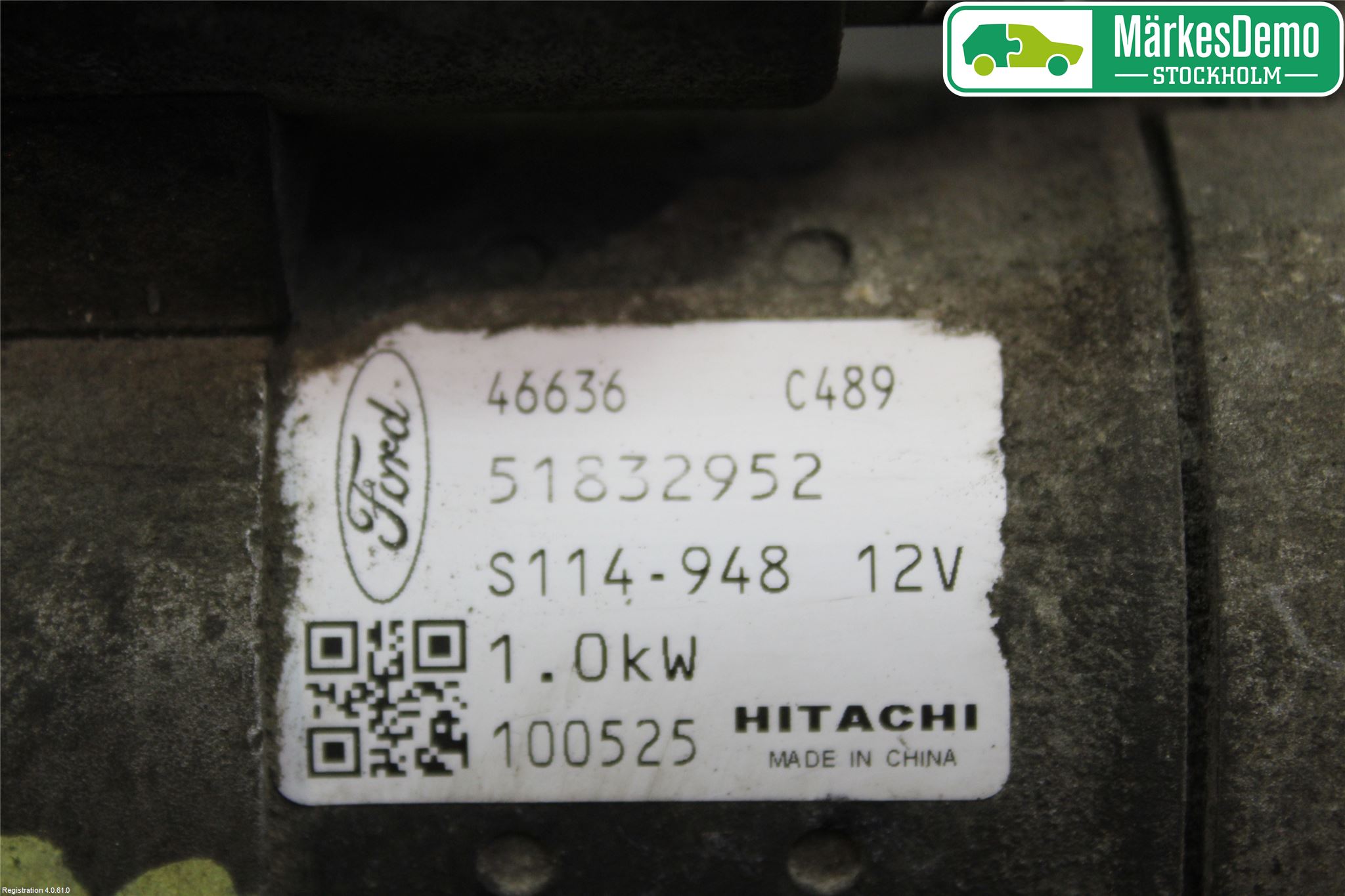 Ford KA 09-16 Startmotor