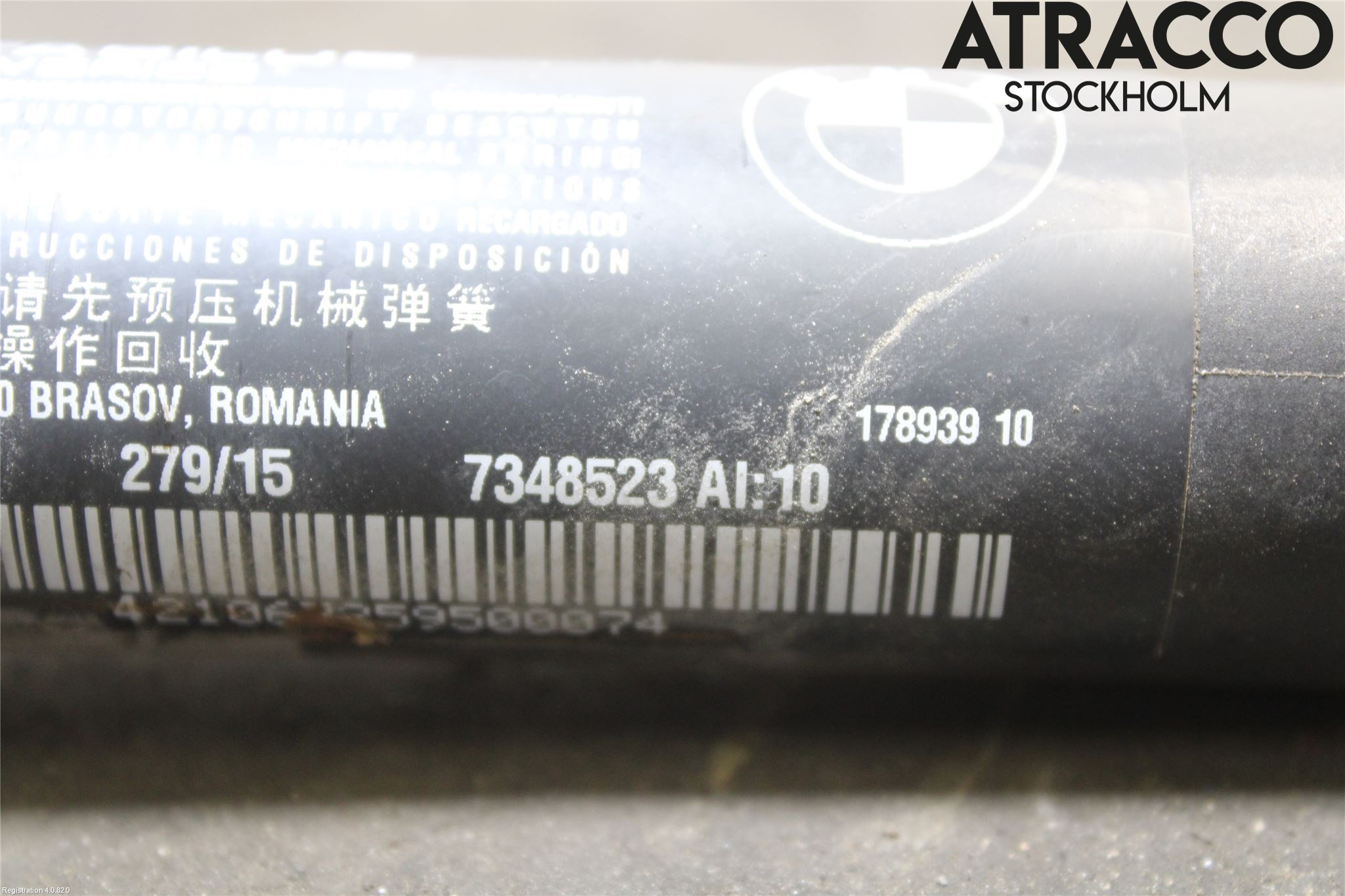 BMW 2 F45 Active Tourer 14-21 Bakluckeöppnare Automatisk