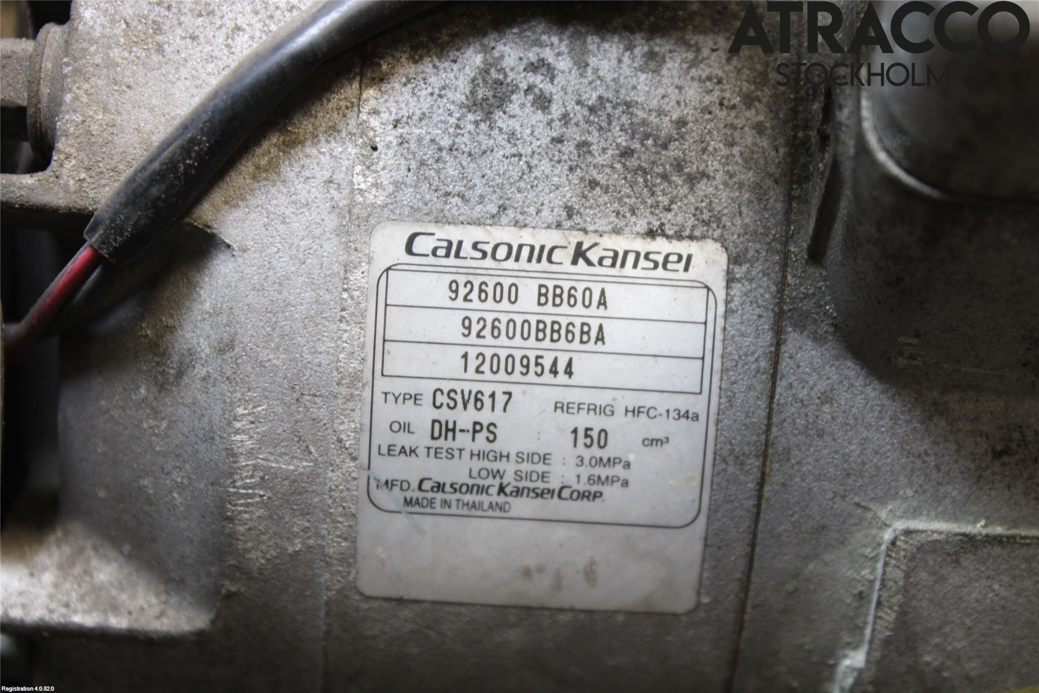 Nissan QASHQAI 10-14 Ac Kompressor