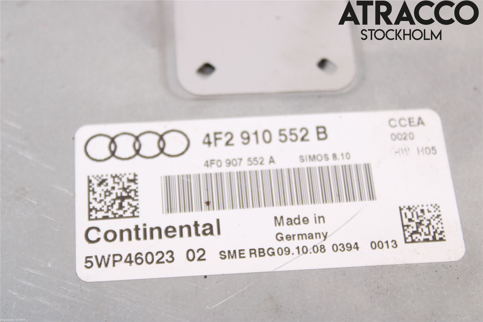 Audi A6/S6     05-11 Styrenhet Insprut Bensin