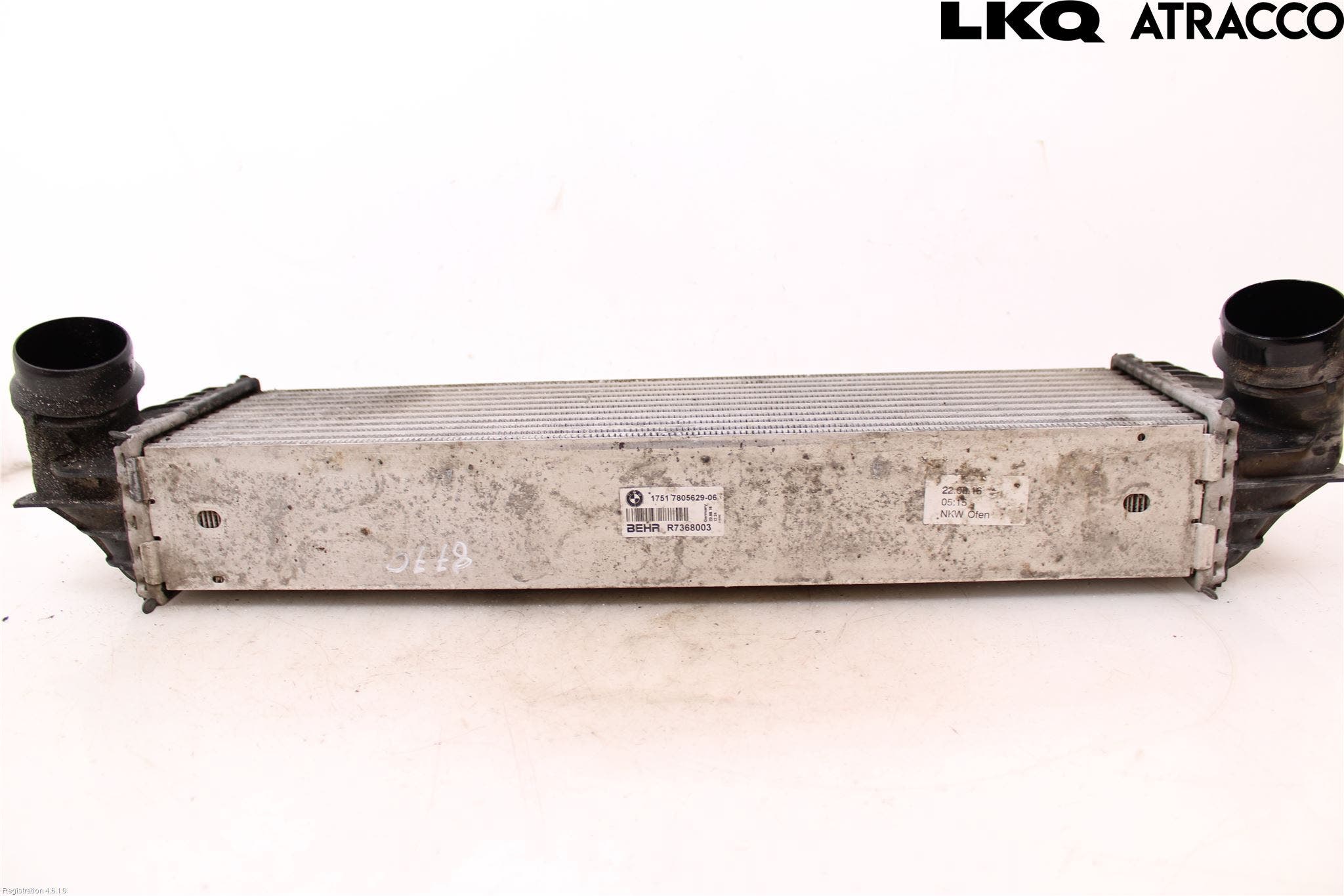 BMW 5 F10/F11/F18 09-17 Laddluft-Intercooler Kyl