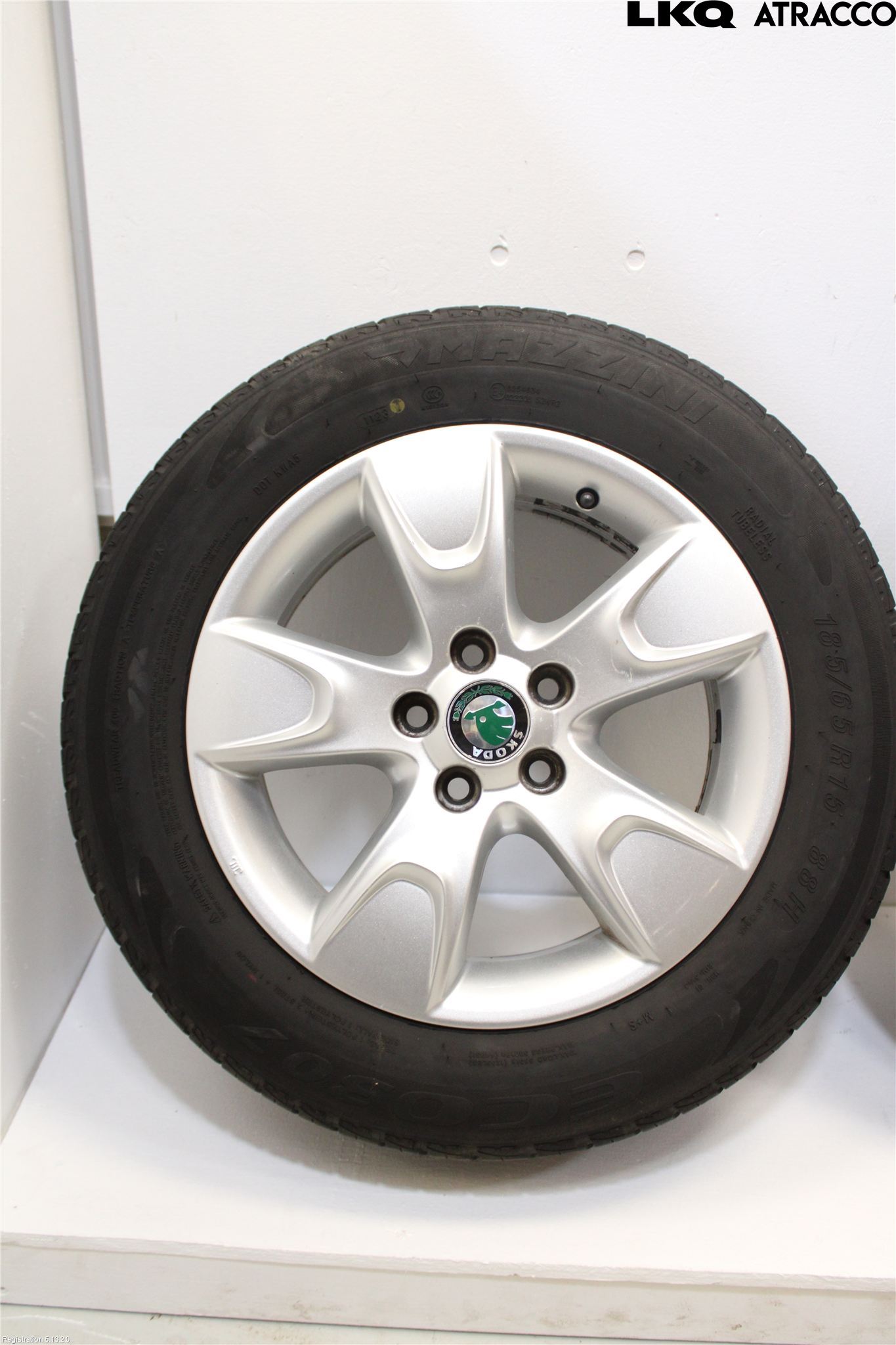 Skoda ROOMSTER Fälgsats Aluminium