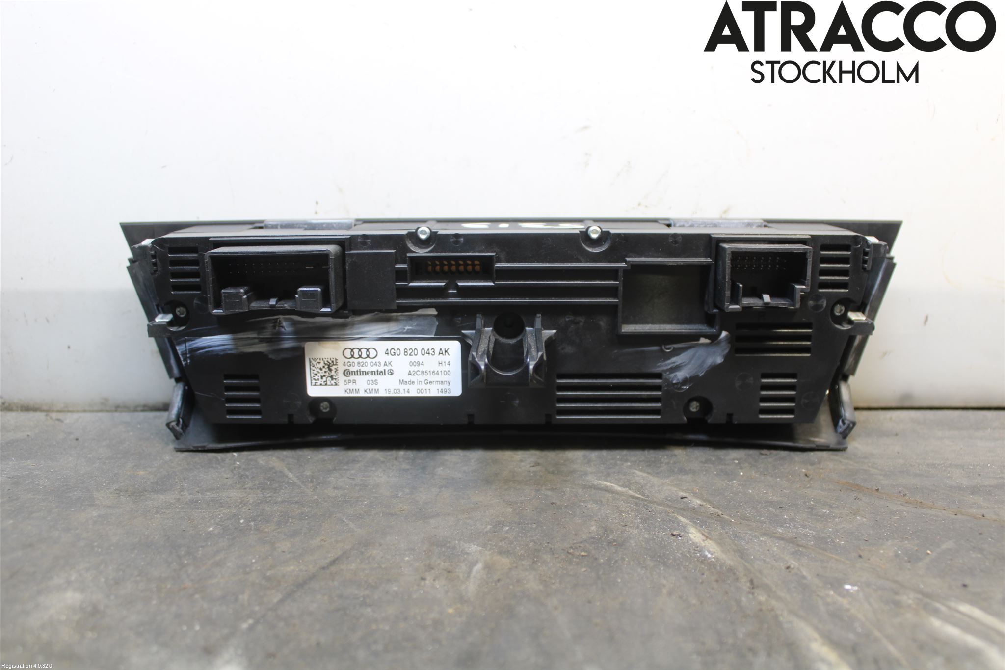 Audi A6/S6 4G 11-18 Ac Styrenhet Ac Manöveren