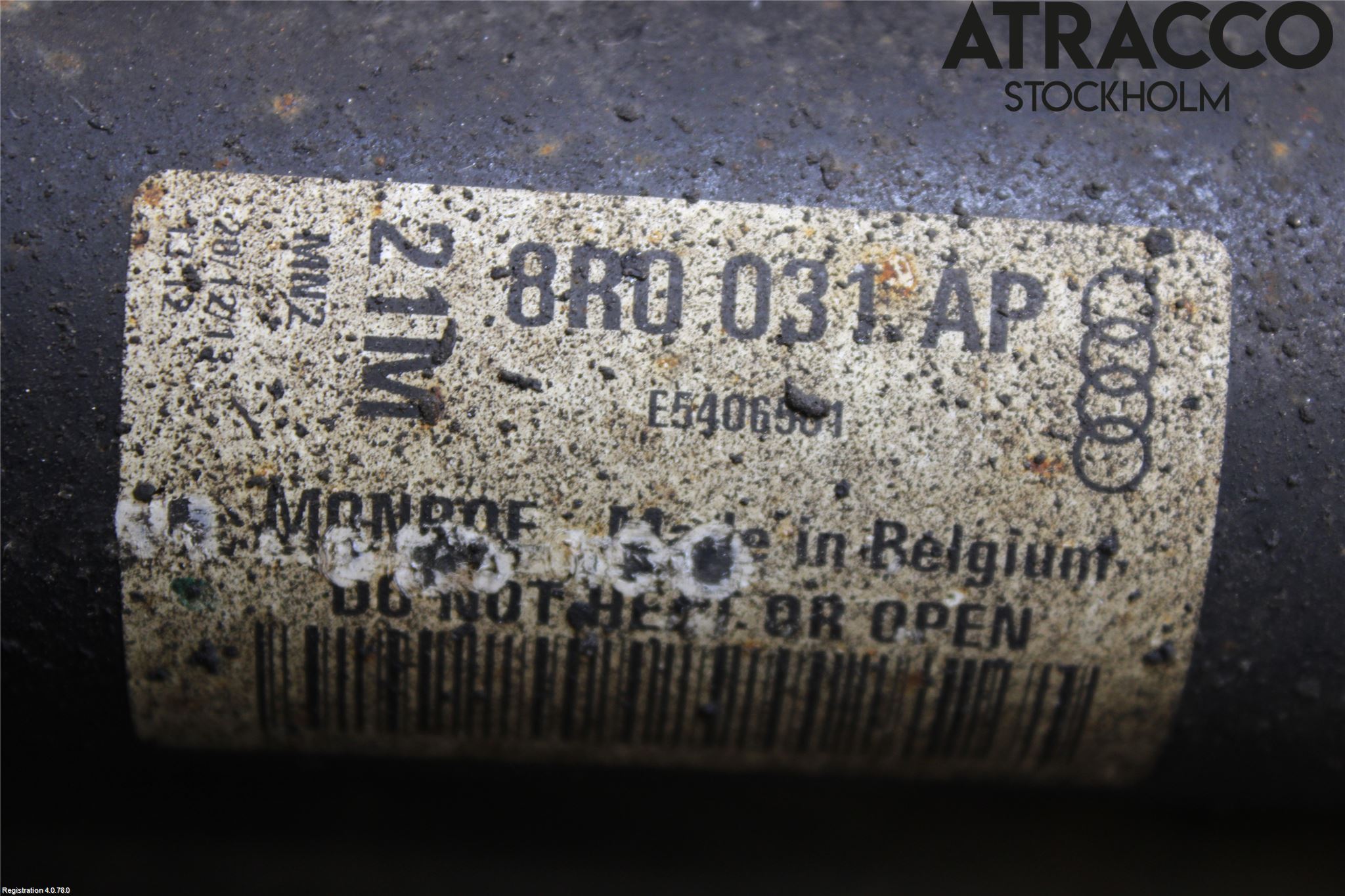 Audi Q5 09-16 Fjäderben Fram Vänster